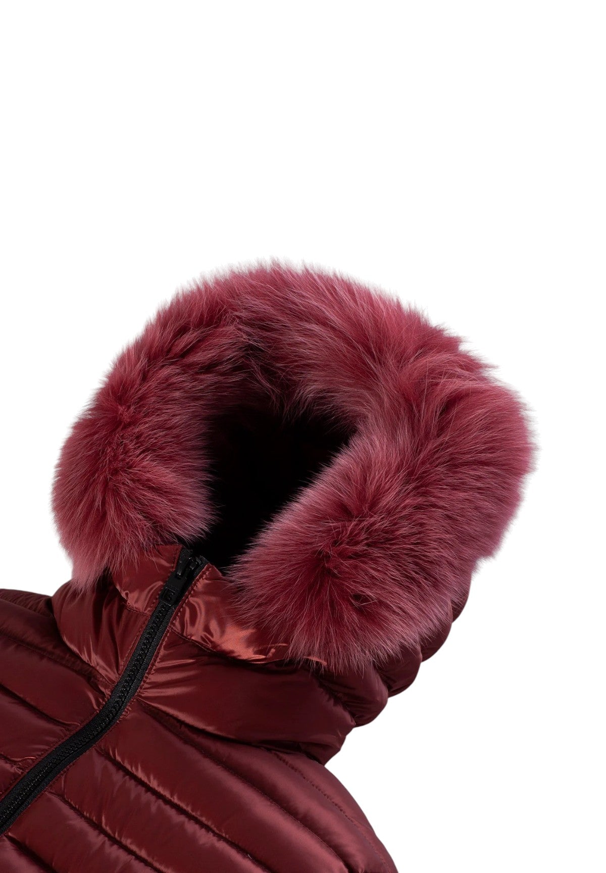 Piumino Pesante MEAD FUR JACKET Merlot