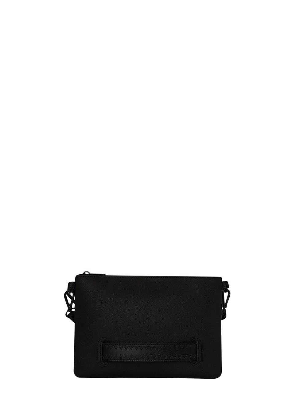 Pochette Fly Knit Mouth 910B8028NSZ Nero