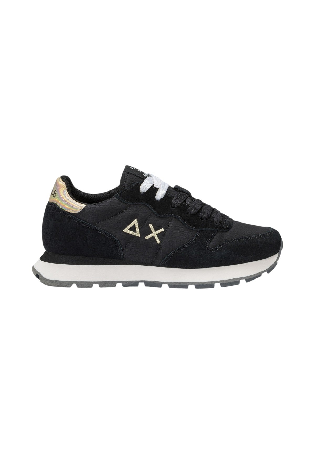 Sneakers Ally Gold Silver Z45202 Nero