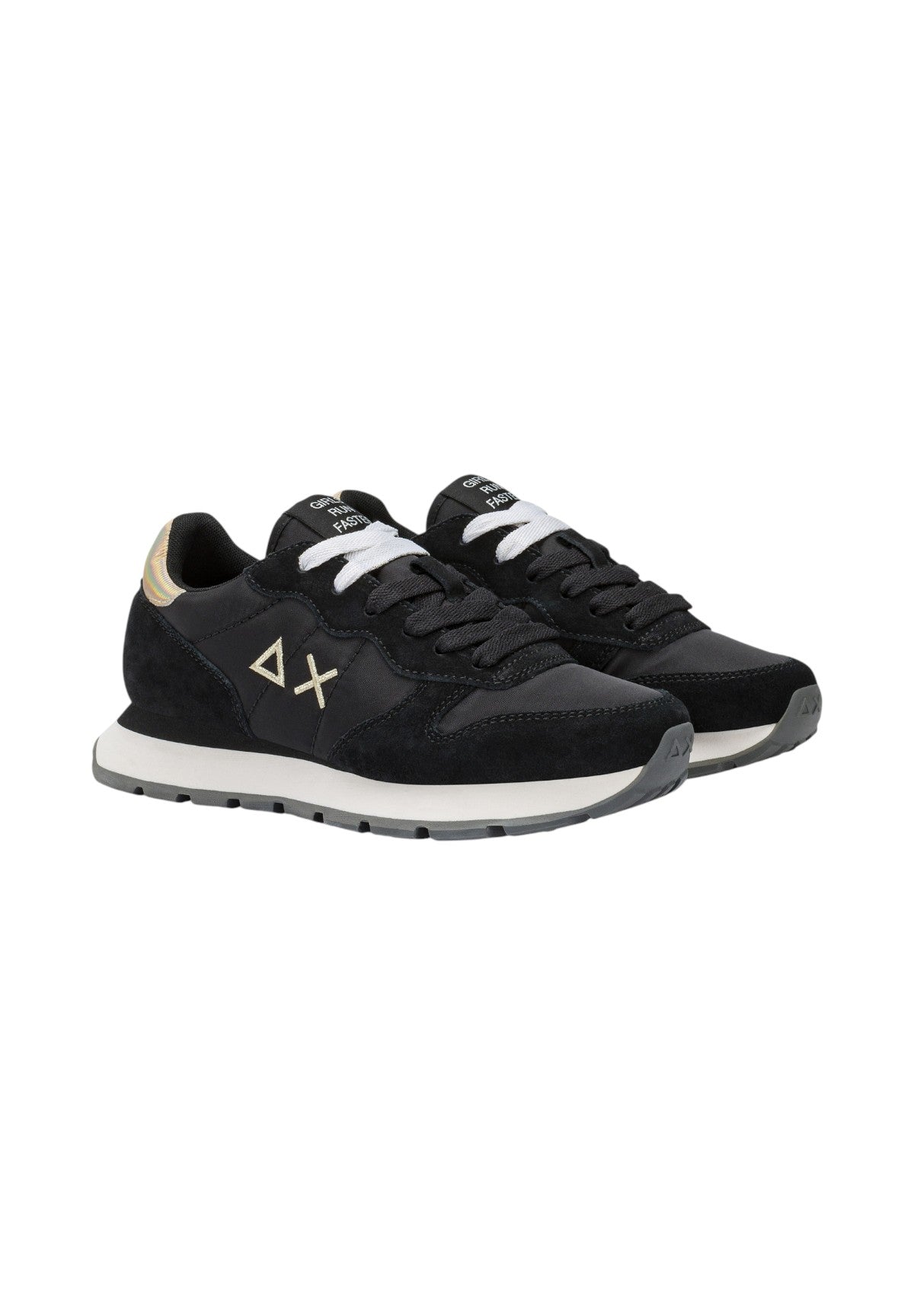 Sneakers Ally Gold Silver Z45202 Nero