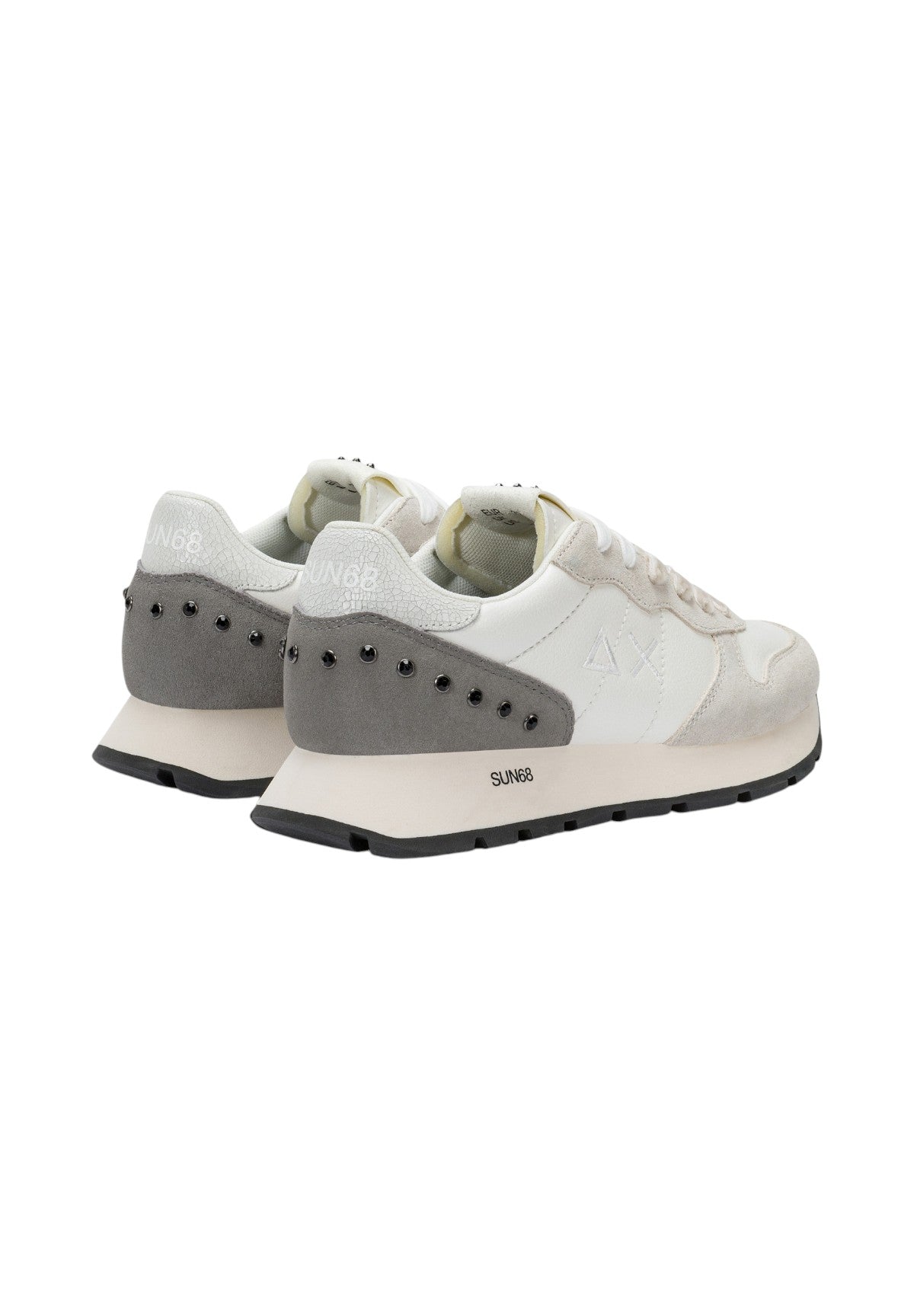 Sneakers Ally Studs Z45206 Bianco Panna