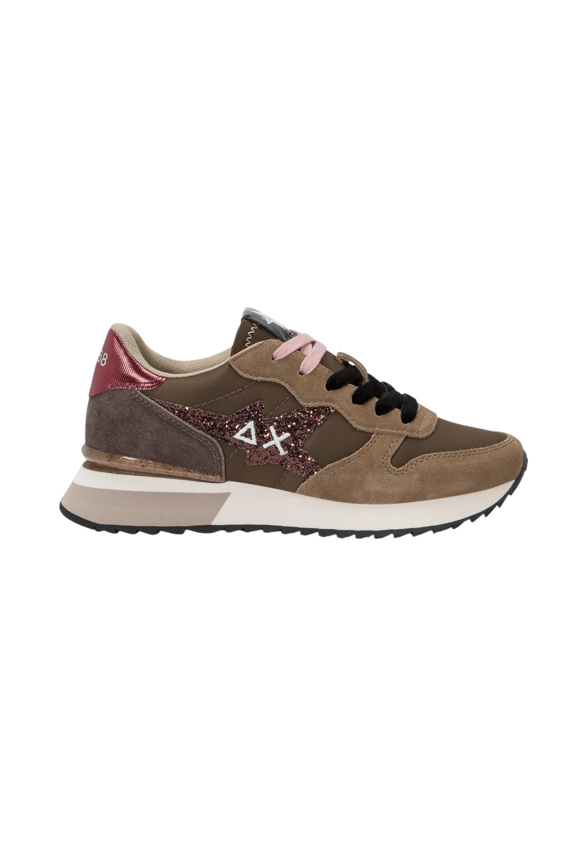 Sneakers Stargirl Glitter Logo Z45217 Marrone