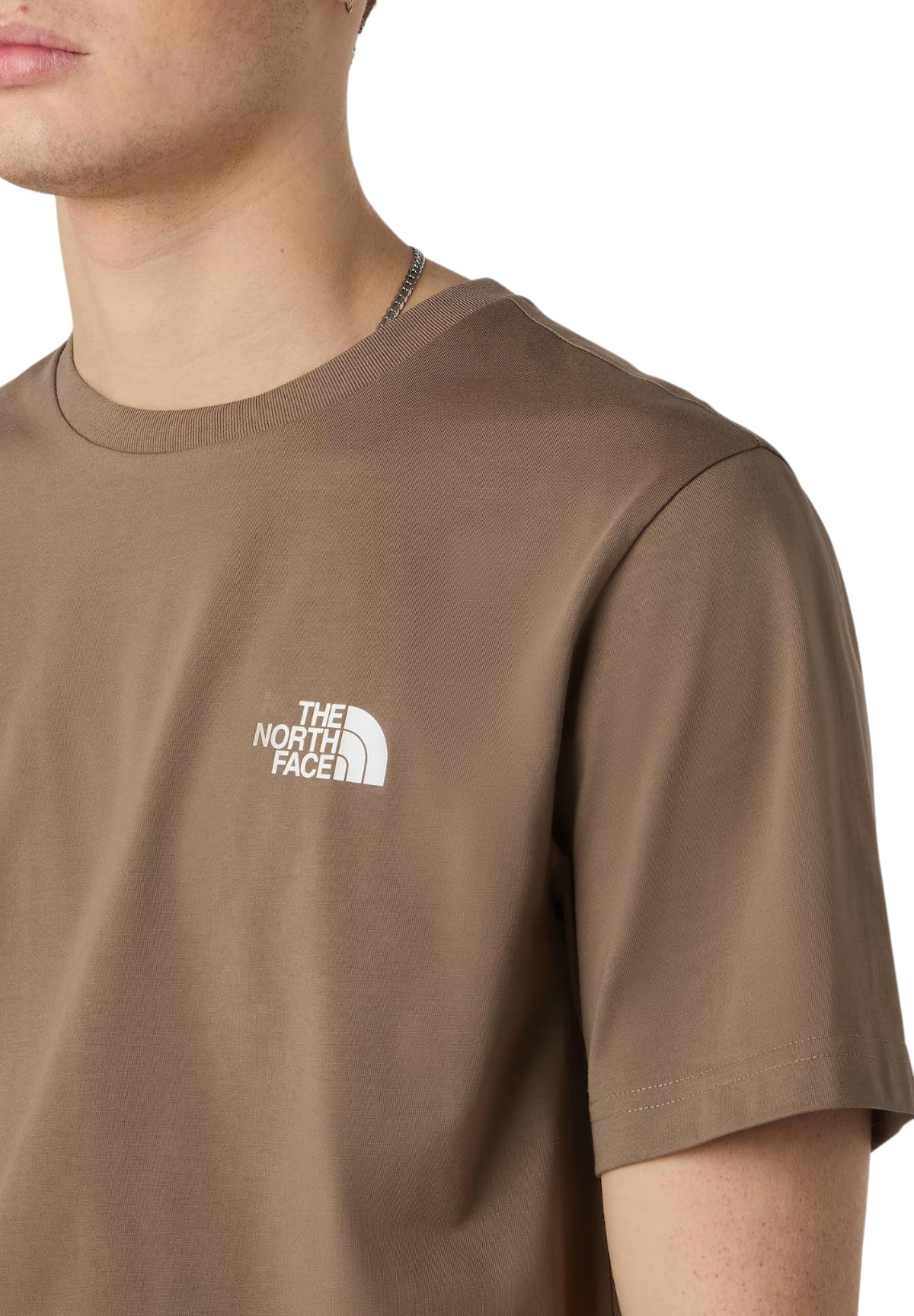 T-shirt a Maniche Corte Simple Dome NF0A87NG Marrone