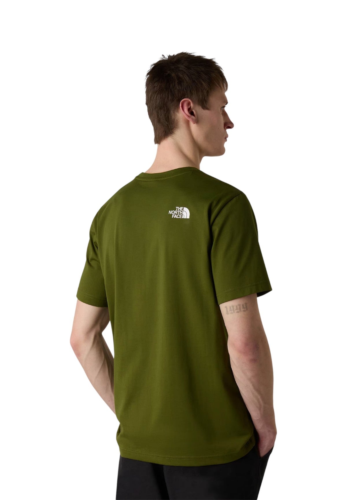 T-shirt a Maniche Corte Simple Dome NF0A87NG Verde