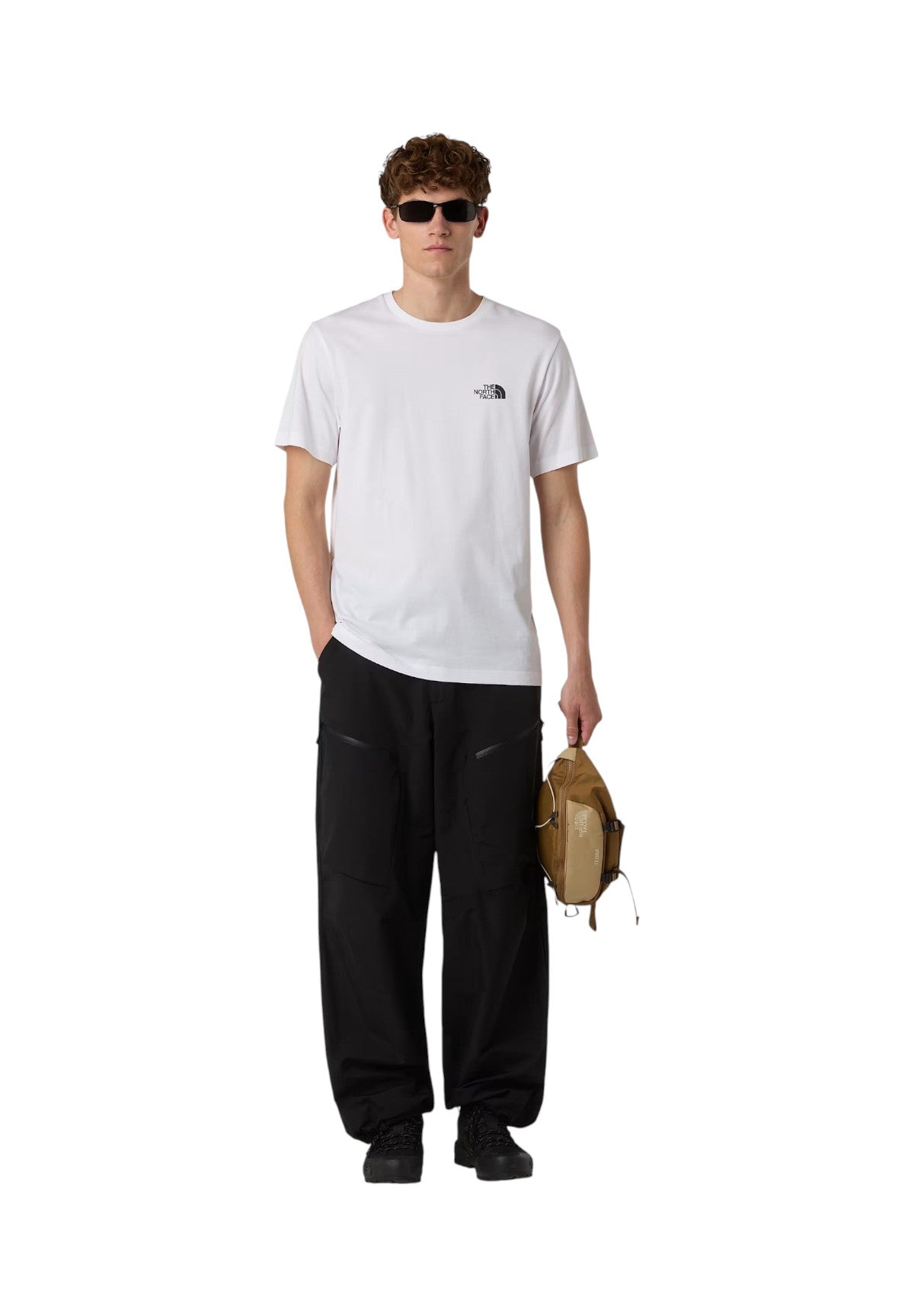 T-shirt a Maniche Corte Simple Dome NF0A87NG White