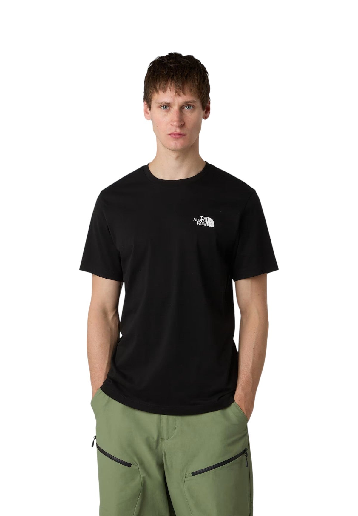 T-shirt a Maniche Corte Simple Dome NF0A87NG Nero