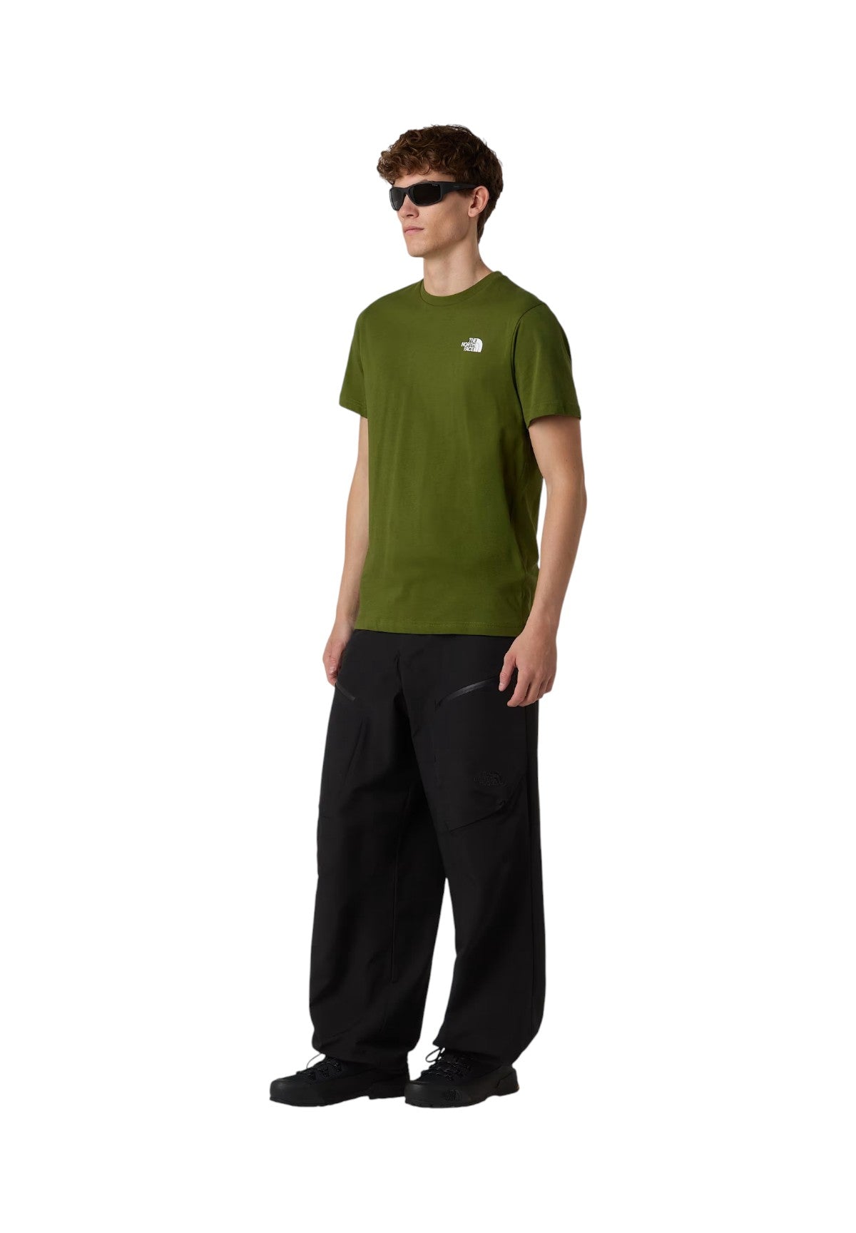 T-shirt a Maniche Corte Box NSE NF0A87NP Verde