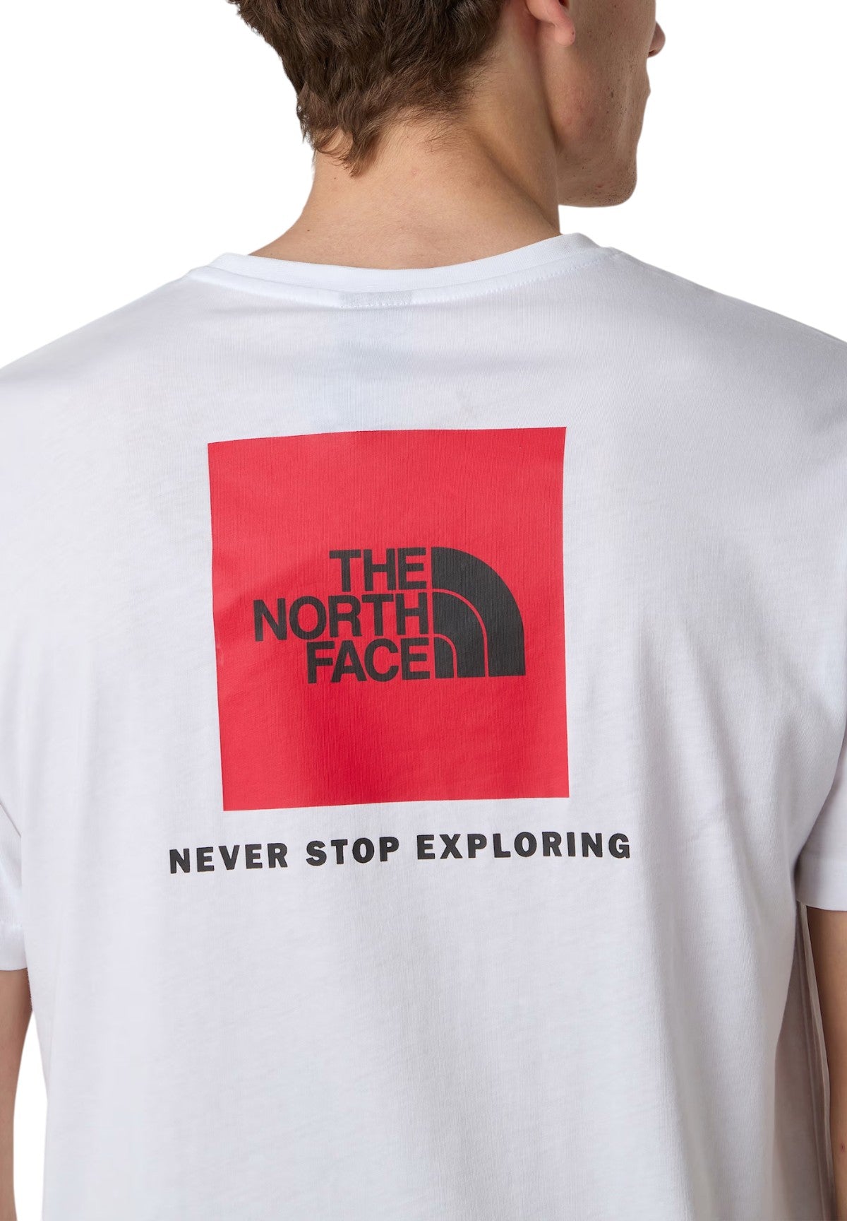 T-shirt a Maniche Corte Box NSE NF0A87NP White