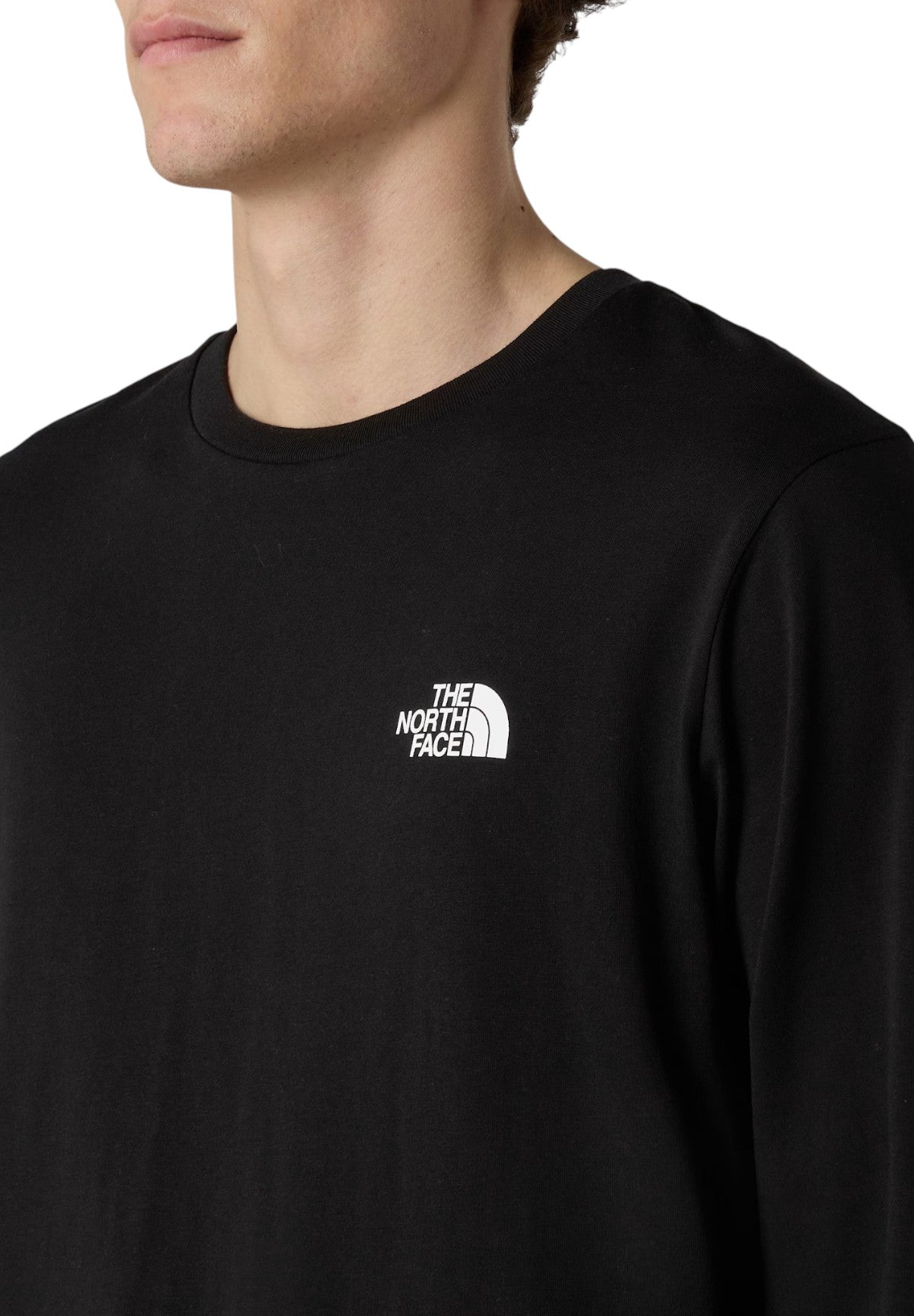 T-shirt a Maniche Lunghe Simple Dome NF0A87QN Nero