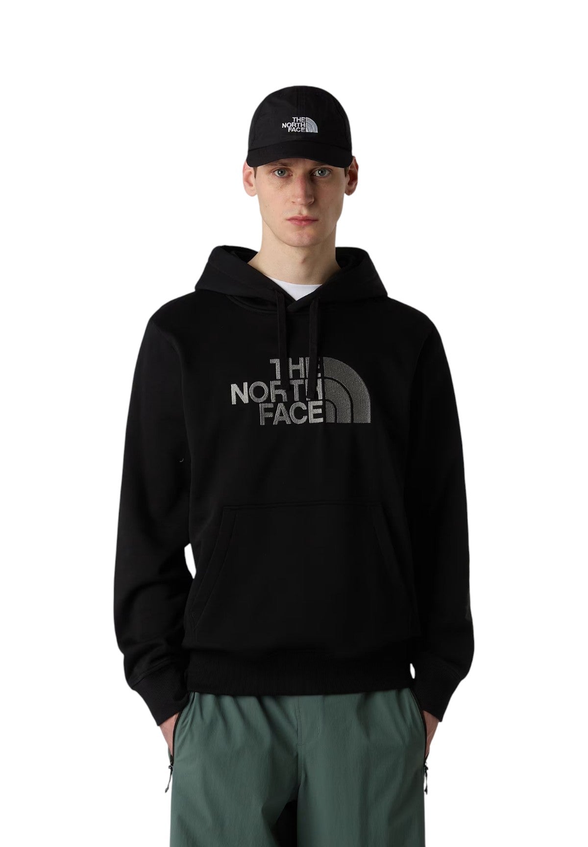 Felpa Pullover con Cappuccio Drew Peak NF0A89EM Nero