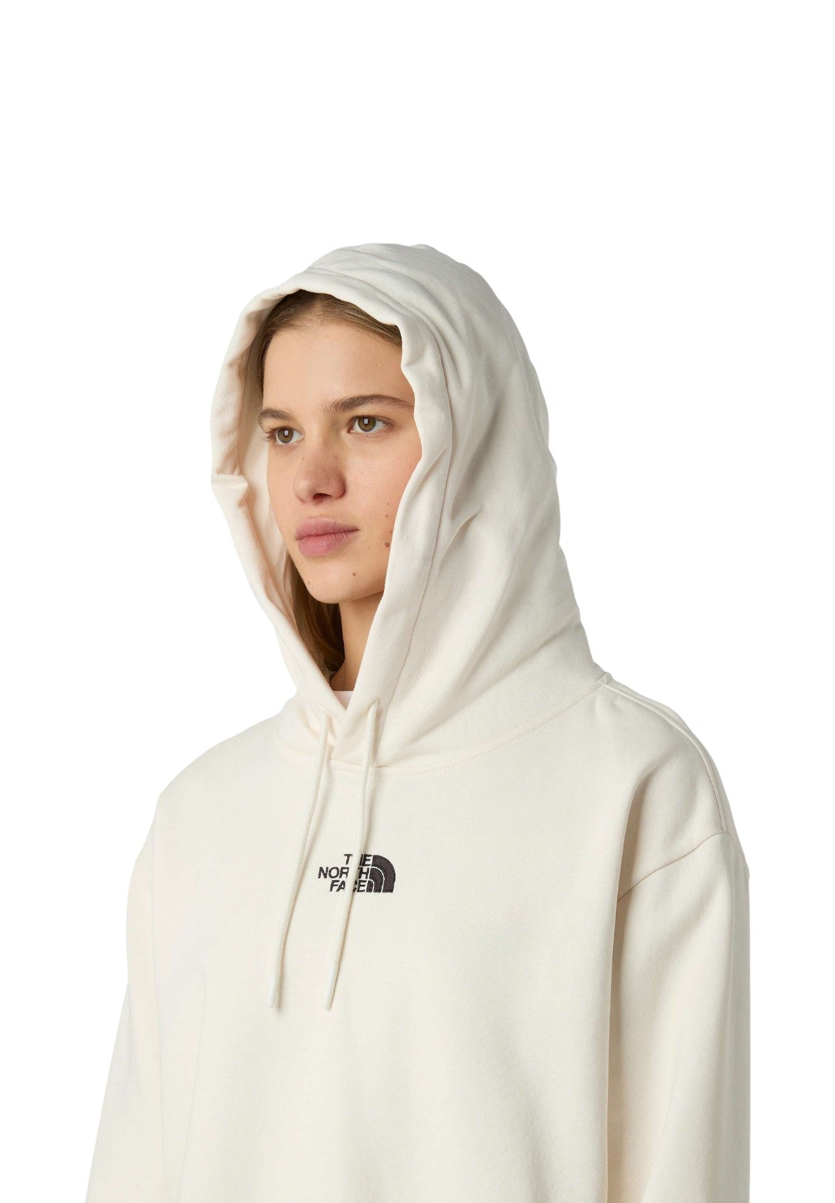 Felpa Pullover con Cappuccio NF0A89EX White