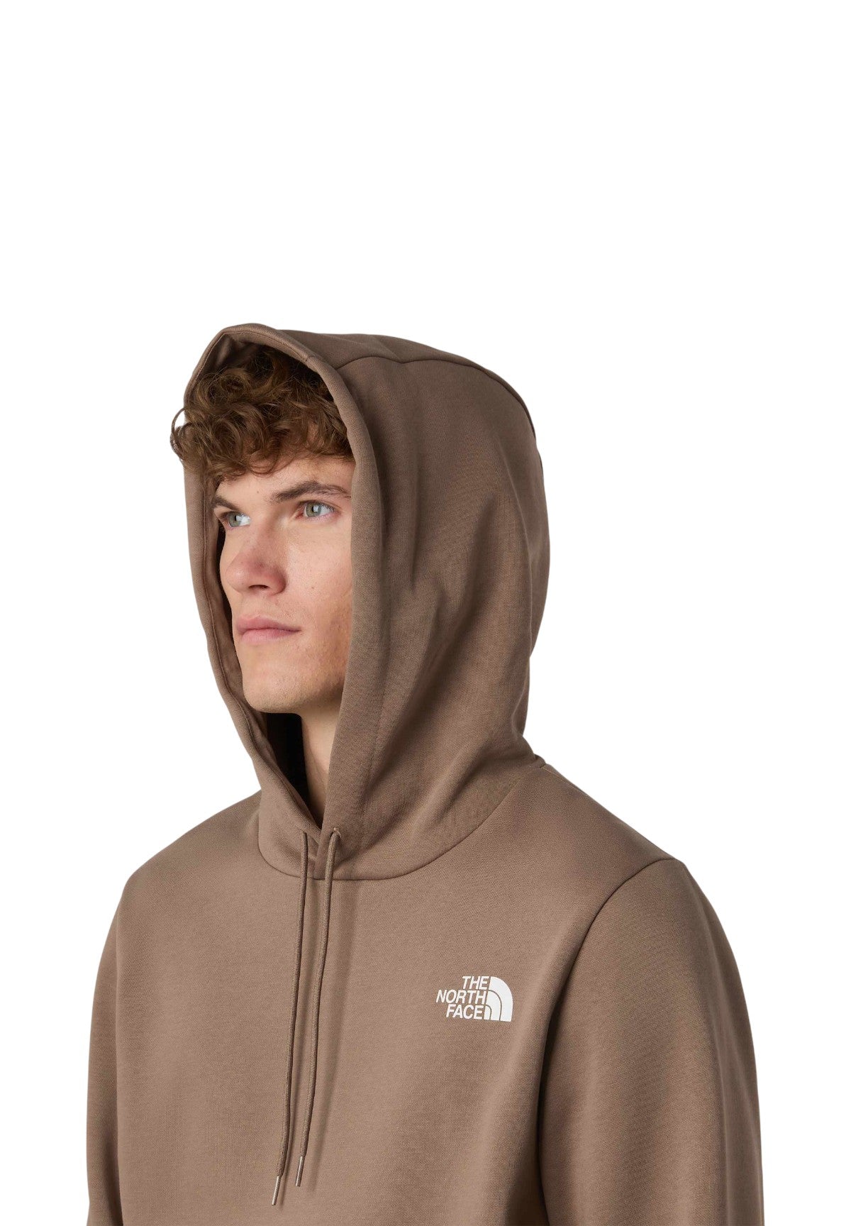 Felpa Pullover con Cappuccio Simple Dome NF0A89FC Marrone