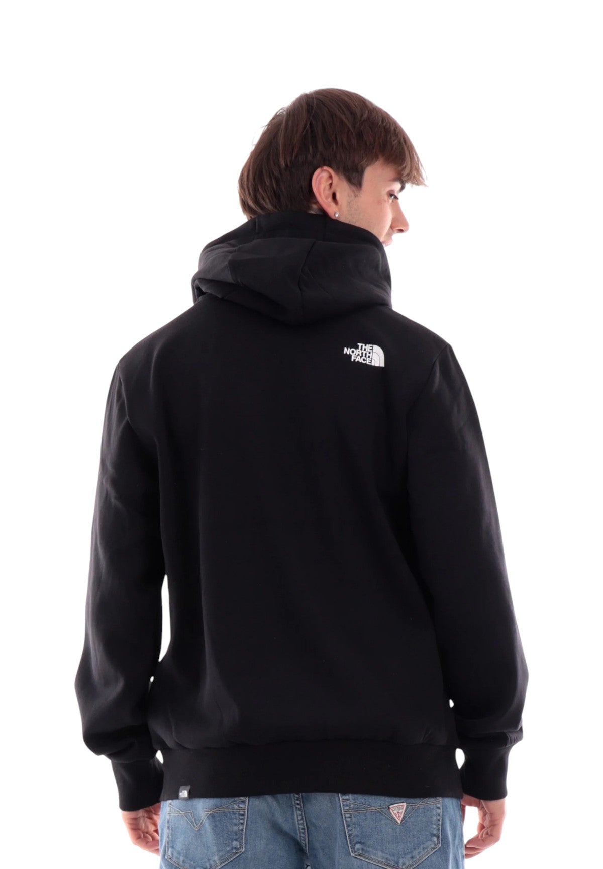 Felpa Pullover con Cappuccio Simple Dome NF0A89FC Nero