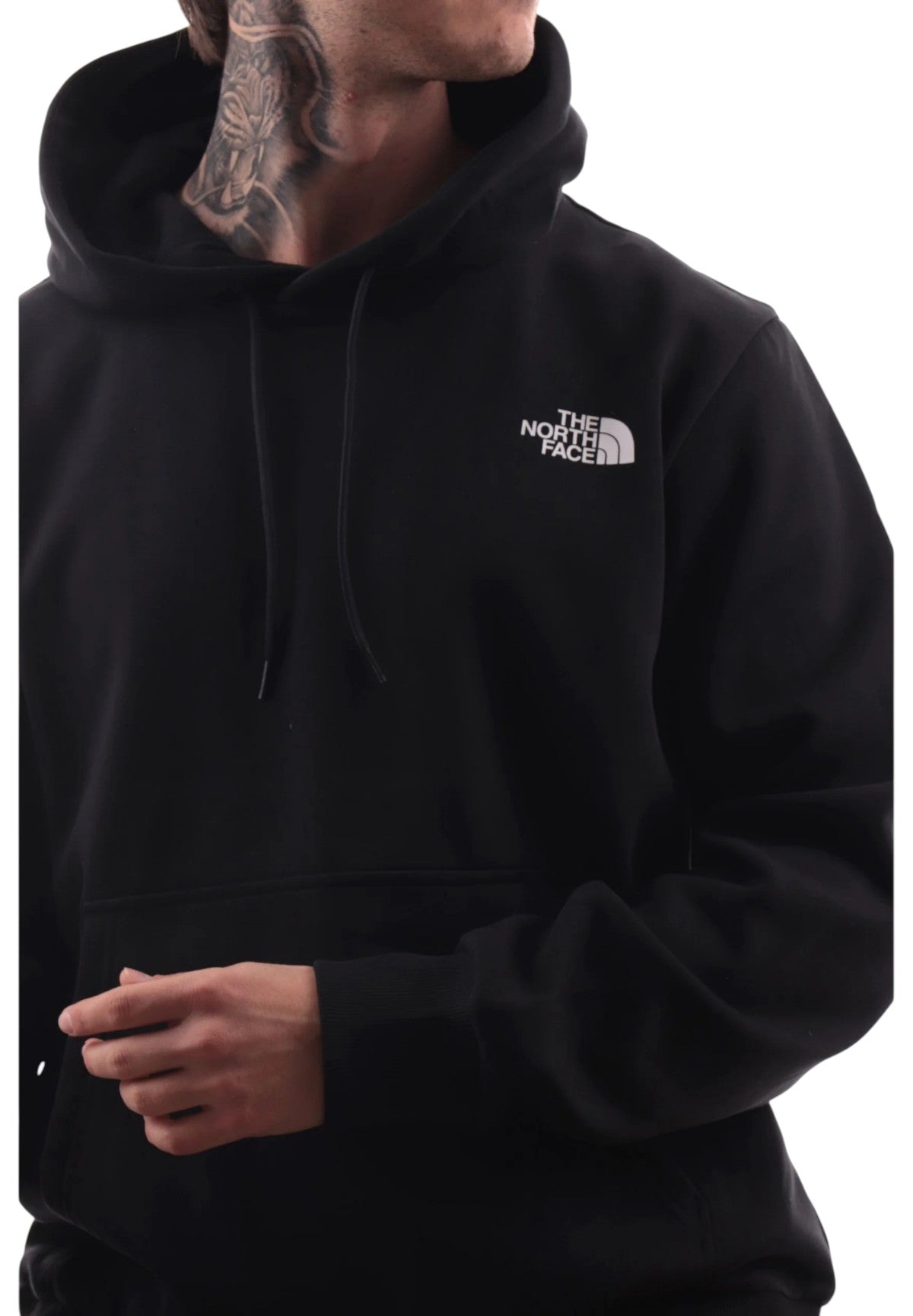 Felpa Pullover con Cappuccio Simple Dome NF0A89FC Nero