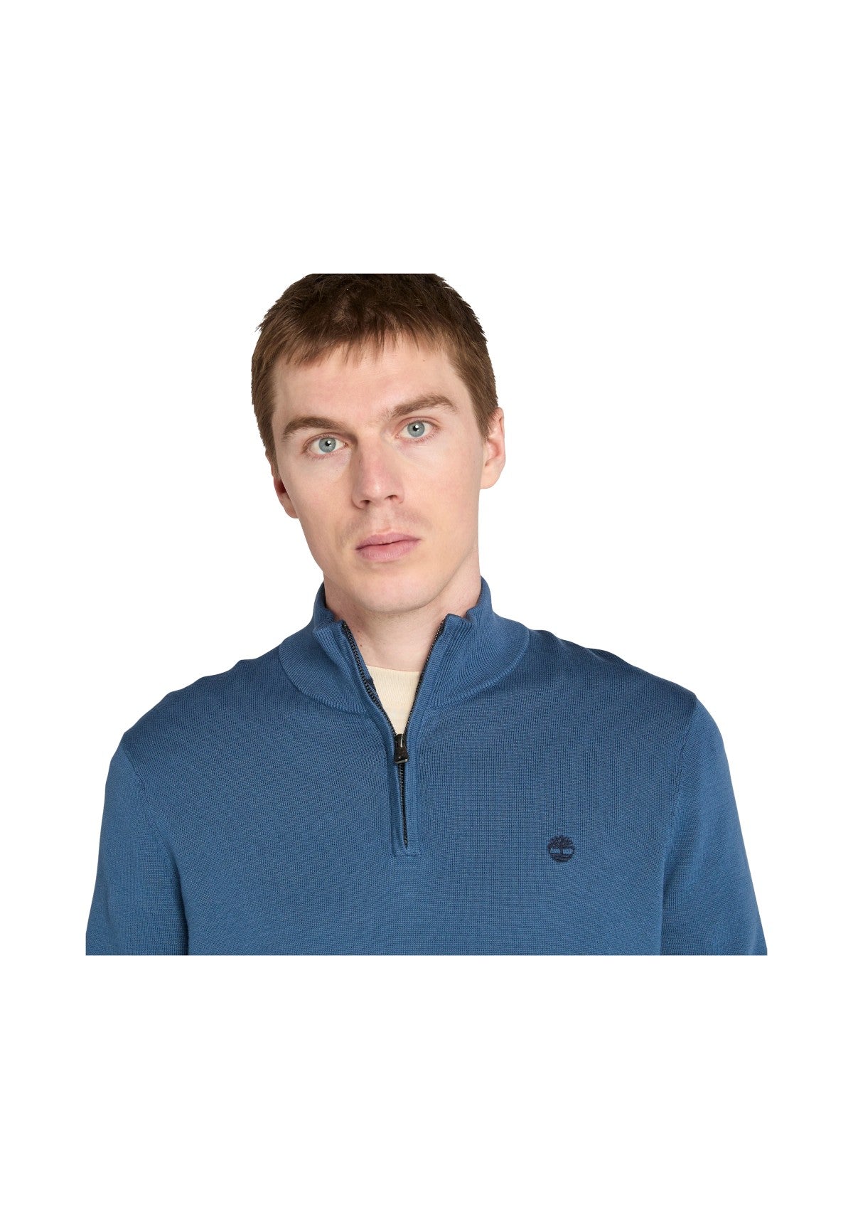 Maglione Collo Alto Williams River Cotton TB0A2BMX Dark denim