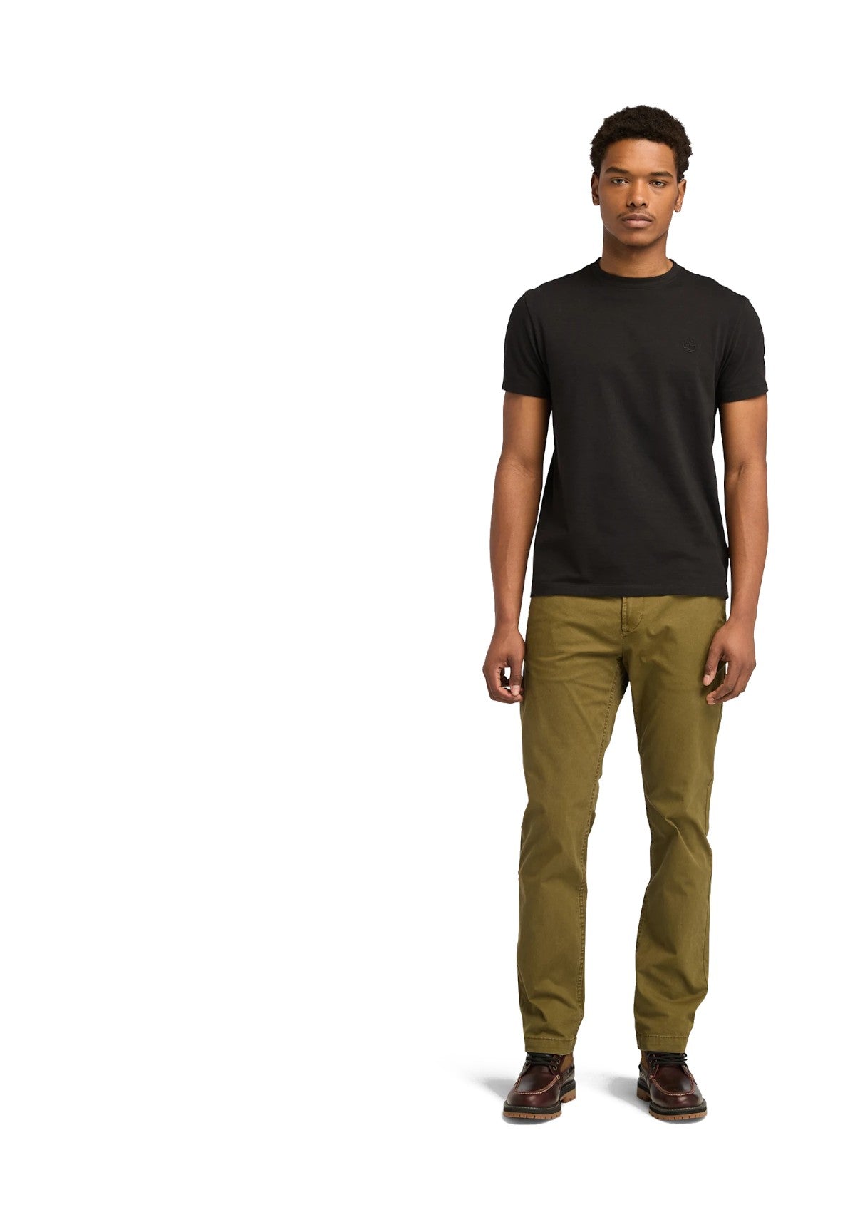 T-shirt a Maniche Corte Dunstan River TB0A2BPR Black, Pavement