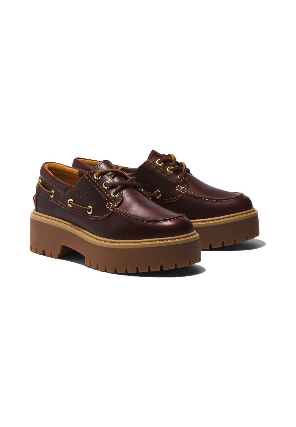 Timberland Scarpe da Barca Stone Street TB0A2QDM Rootbeer TB0A2QDM