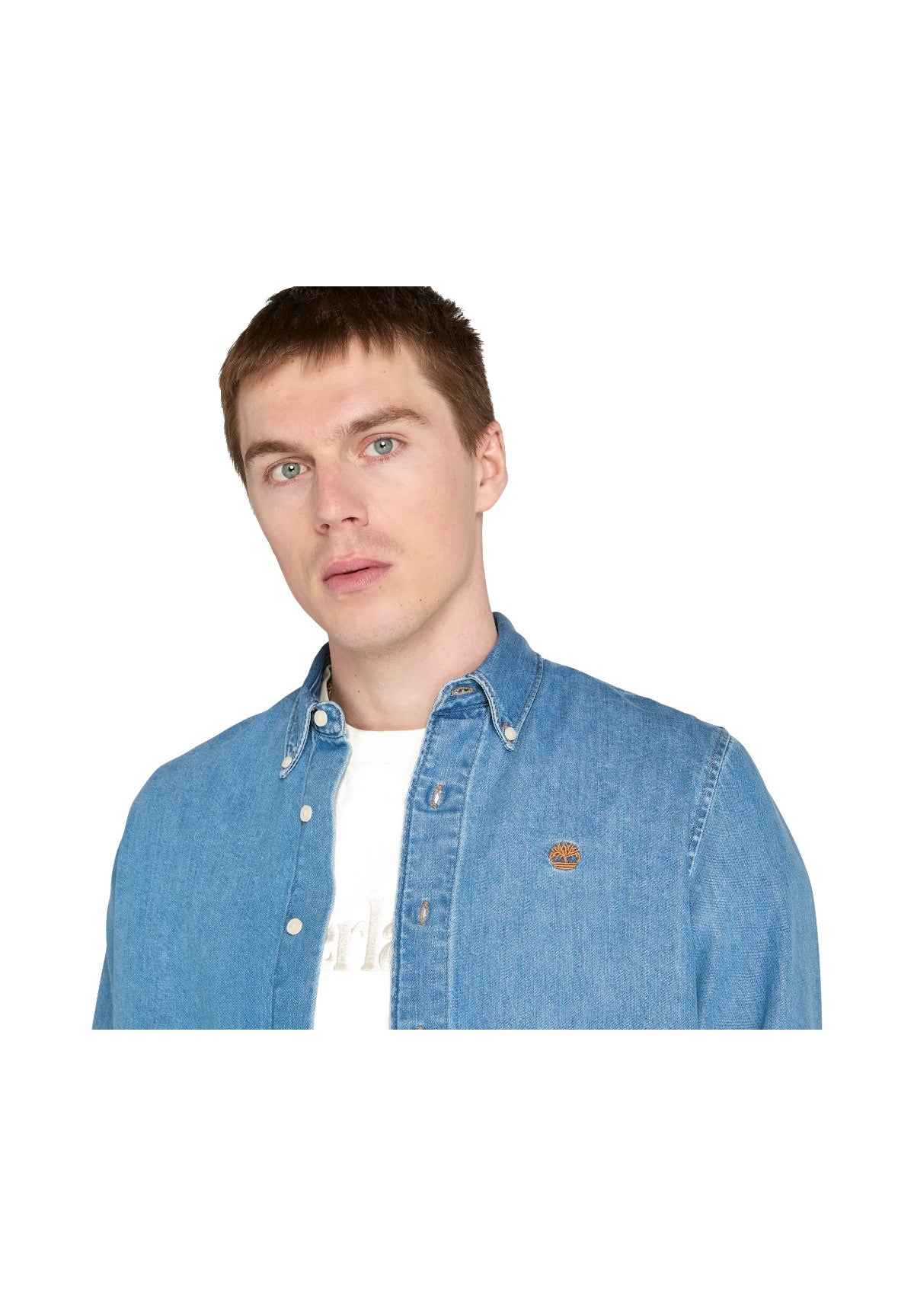 Camicia di Jeans TB0A44UZ Horizon Blue Wash