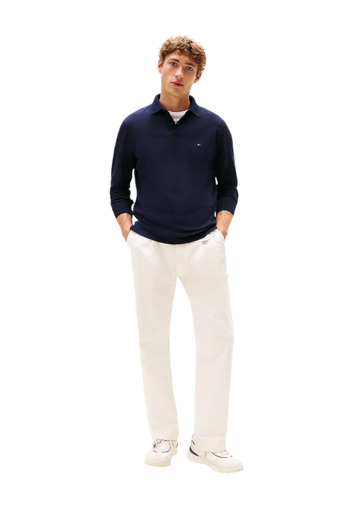 Polo Jersey 1985 Regular Ls Polo MW0MW20183 Desert Sky