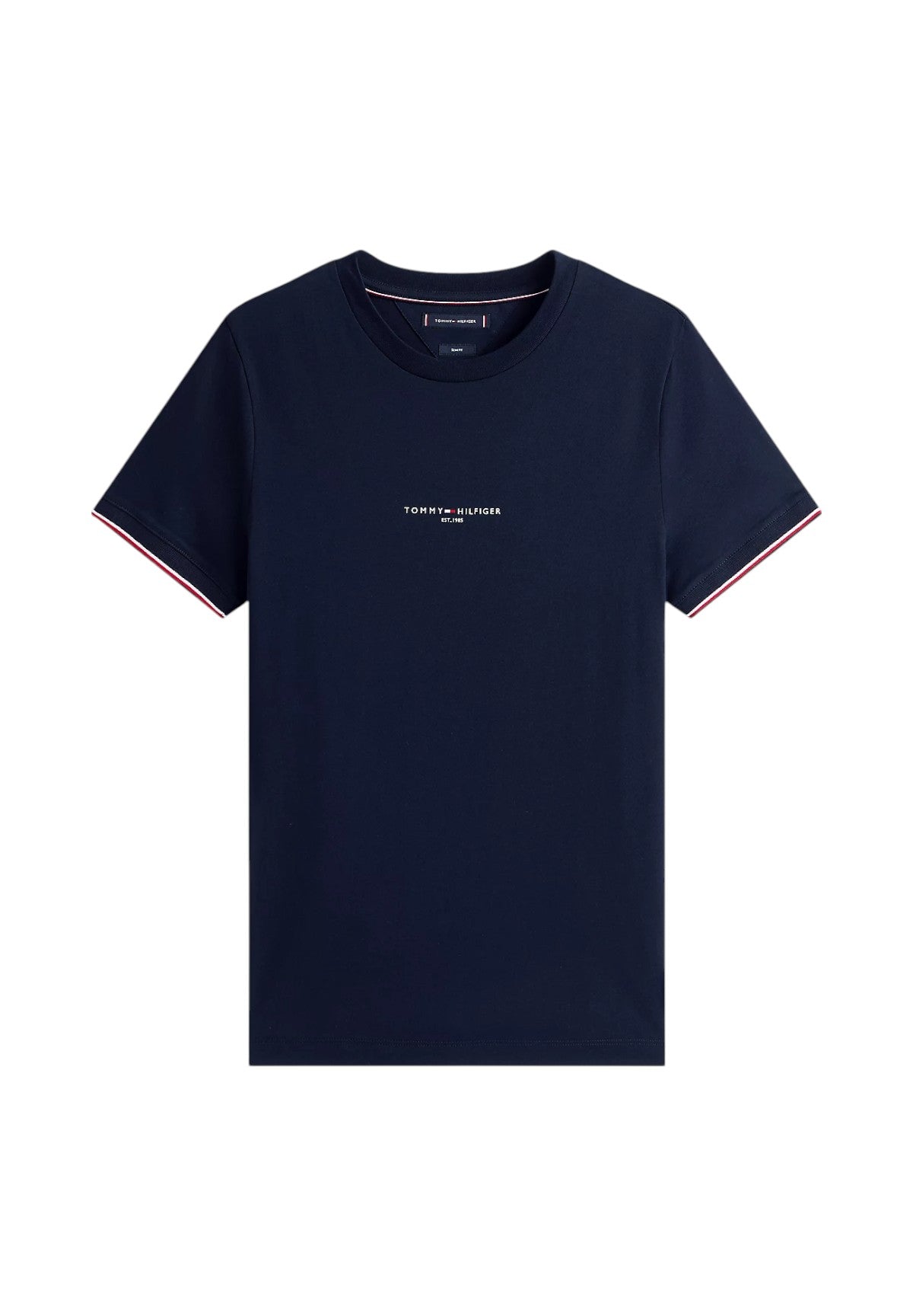 T-shirt a Maniche Corte Tommy Logo Tipped Te MW0MW32584 Desert Sky