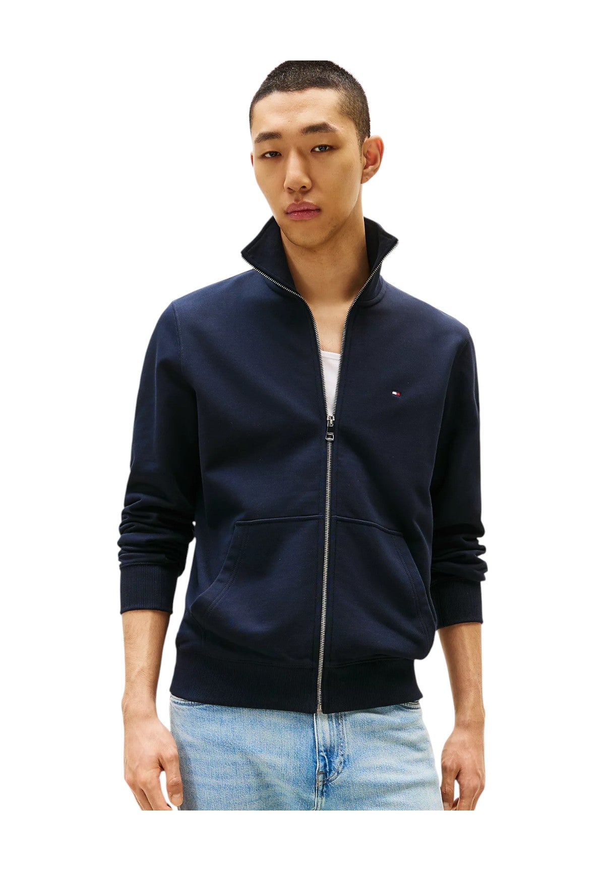Felpa Full-Zip Essential Terry Zt S MW0MW38084 Desert Sky