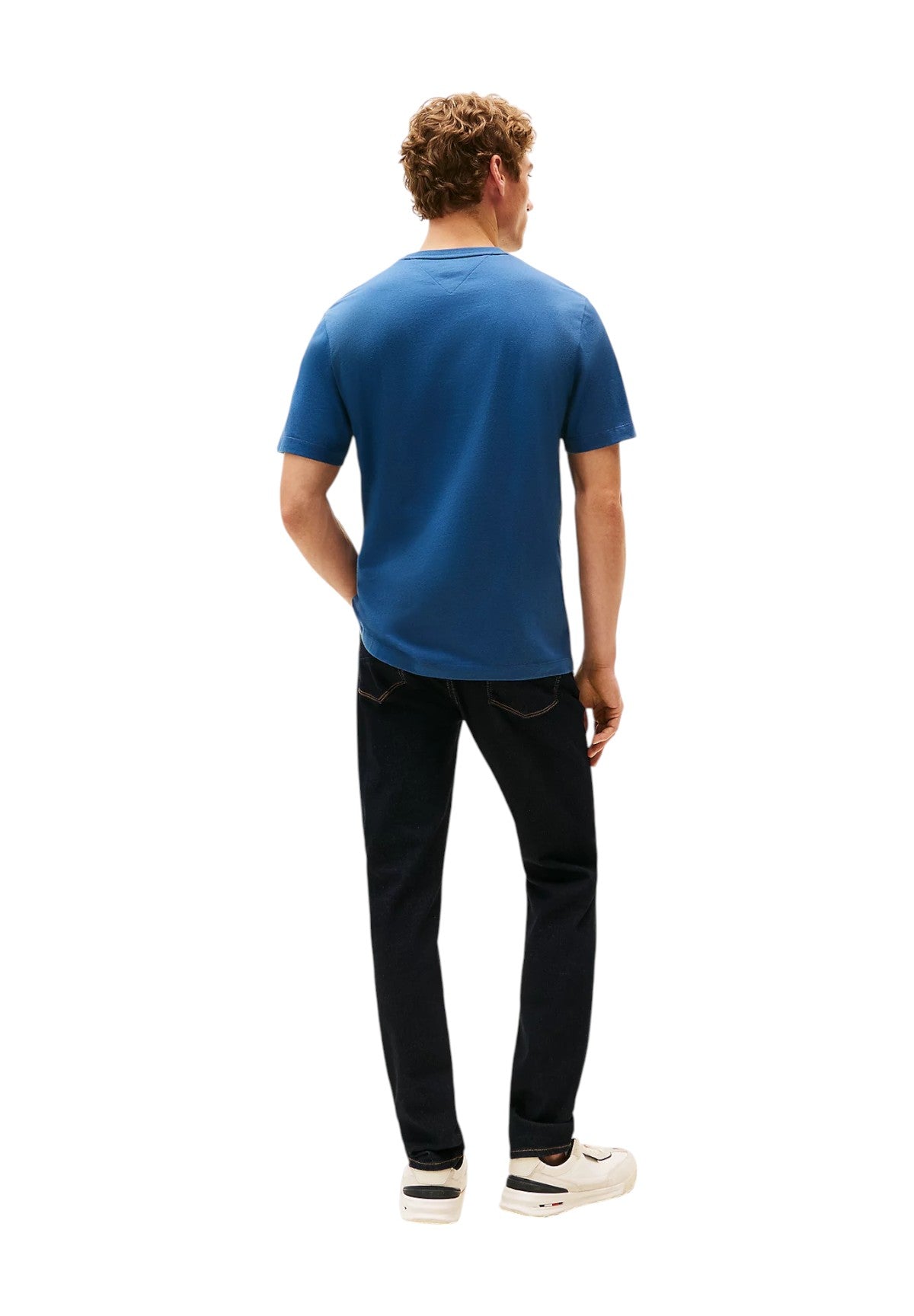 T-shirt a Maniche Corte Ess Seasonal Reg Fit MW0MW39995 Aegean Sea
