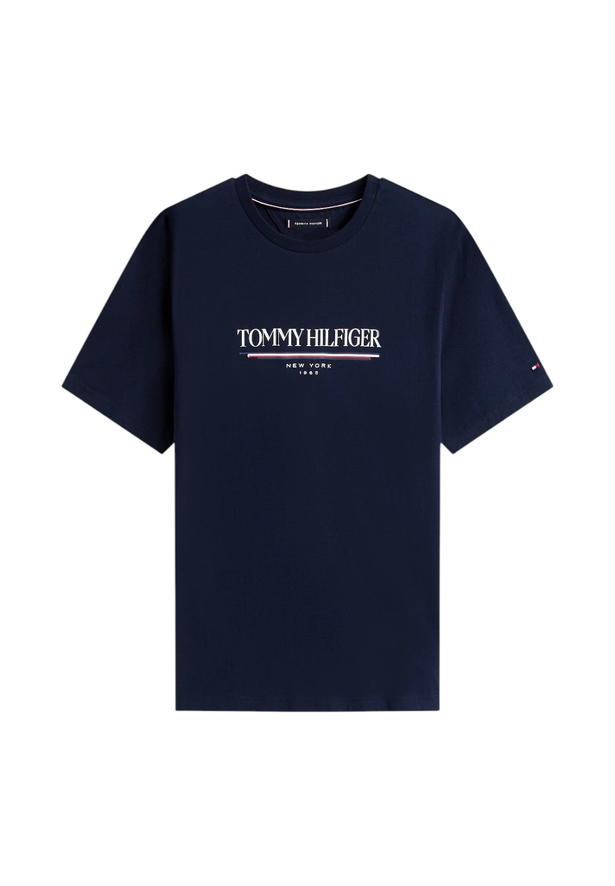 T-shirt a Maniche Corte Brand Love Hilfiger MW0MW40324 Desert Sky