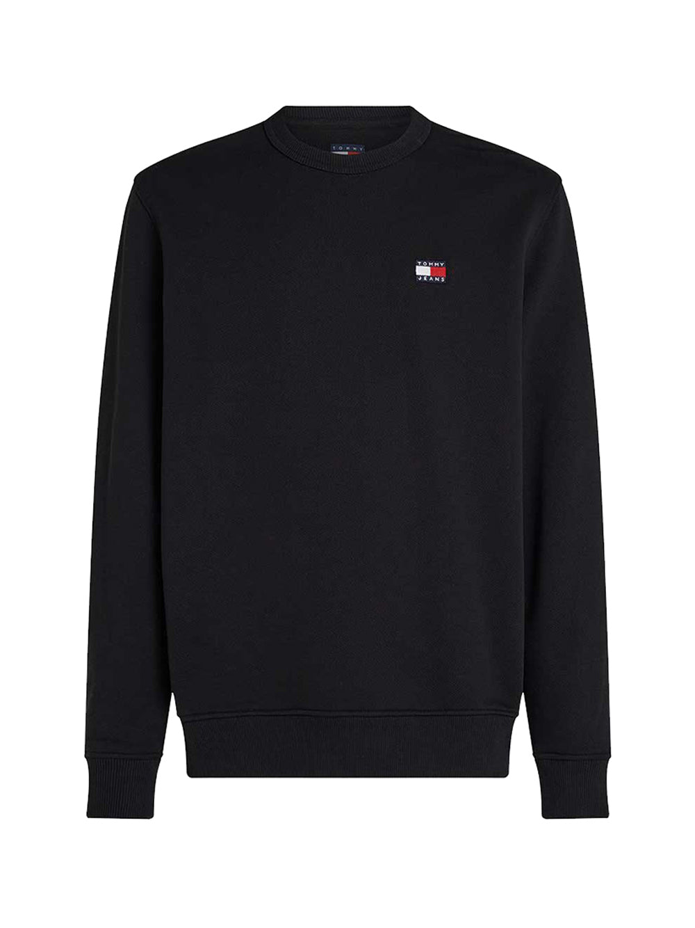 Felpa Girocollo Tjm Reg Badge Crew E DM0DM20660 Black