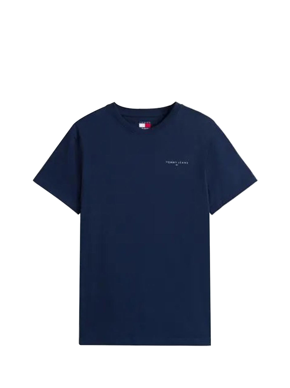 T-shirt a Maniche Corte Tjm Slim Linear Ches DM0DM21780 Dark Night Navy