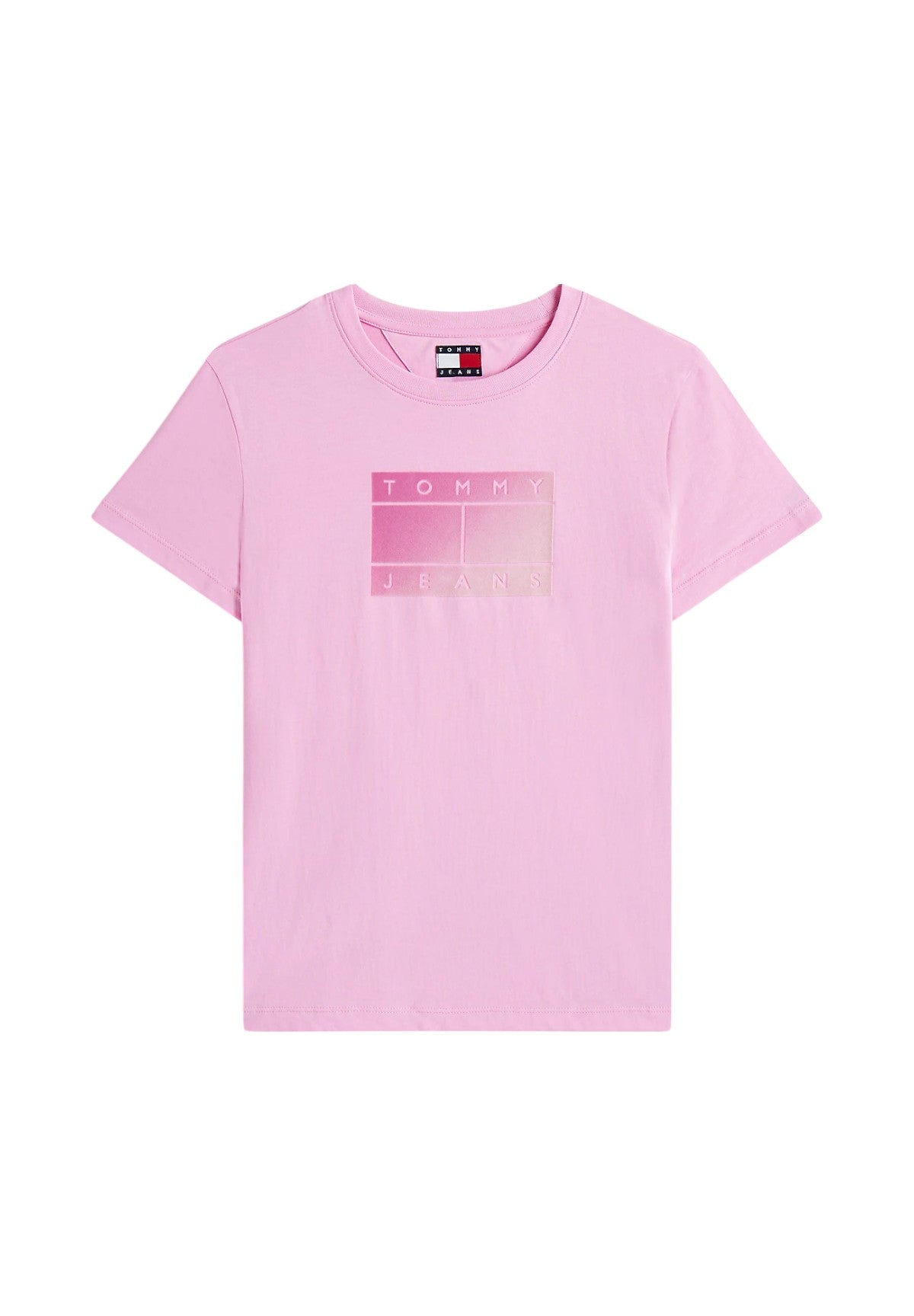 T-shirt a Maniche Corte Tjw Reg Gradient Fla DW0DW20905 Carnival Pink