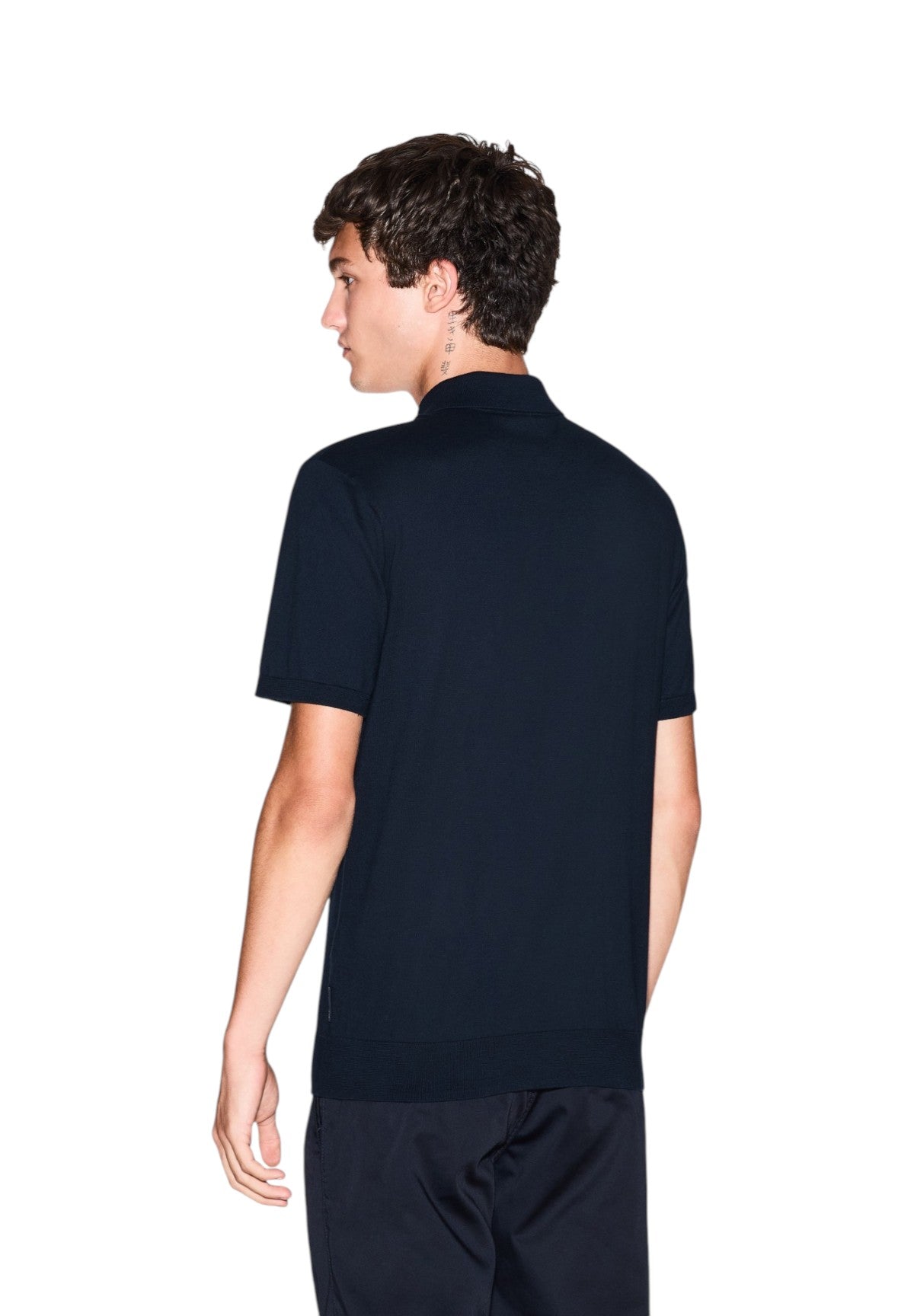 Polo Piqué 8NZF5D Navy