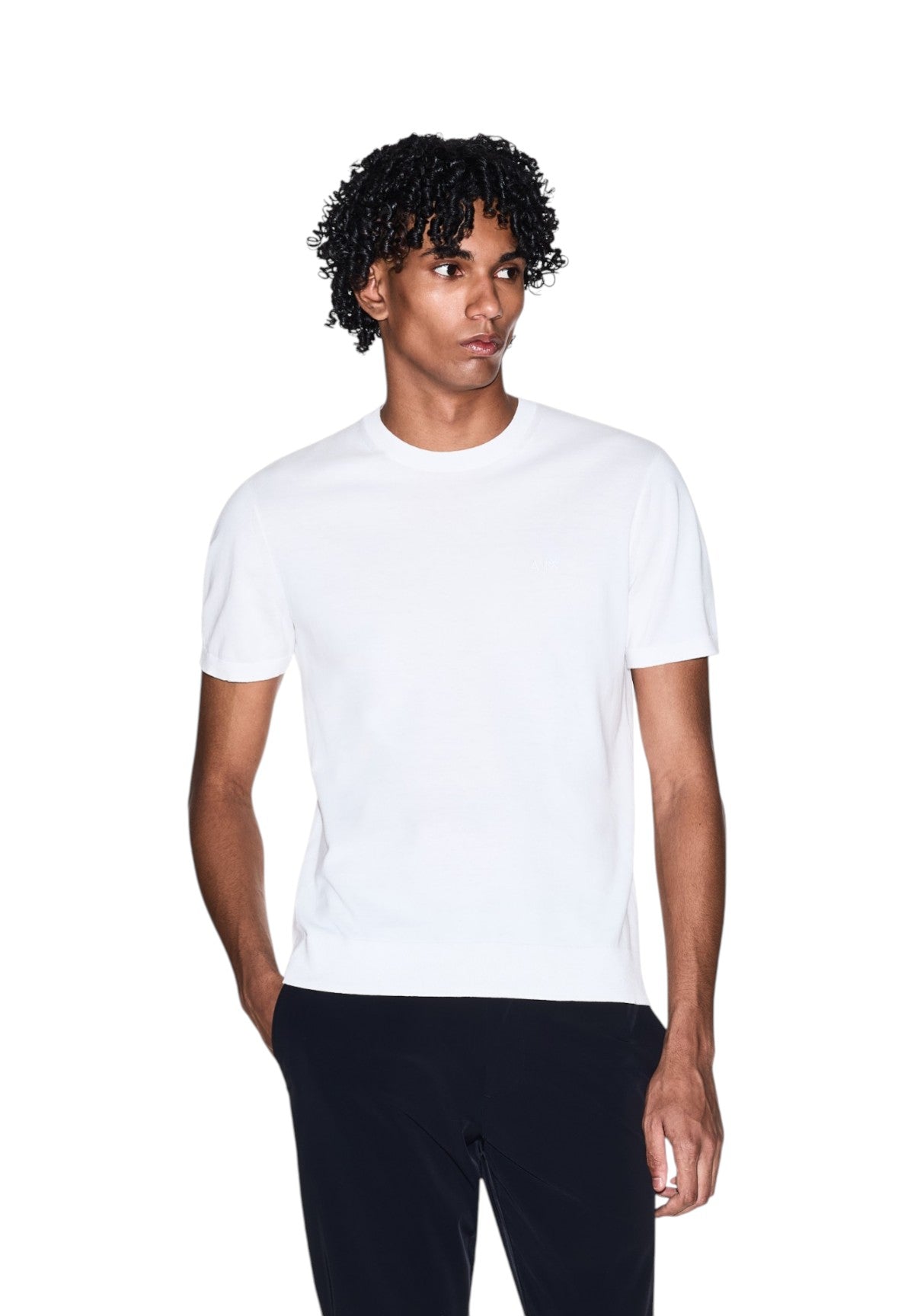 T-shirt a Maniche Corte 8NZM5C Off White