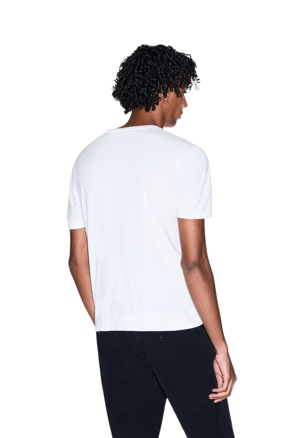 T-shirt a Maniche Corte 8NZM5C Off White