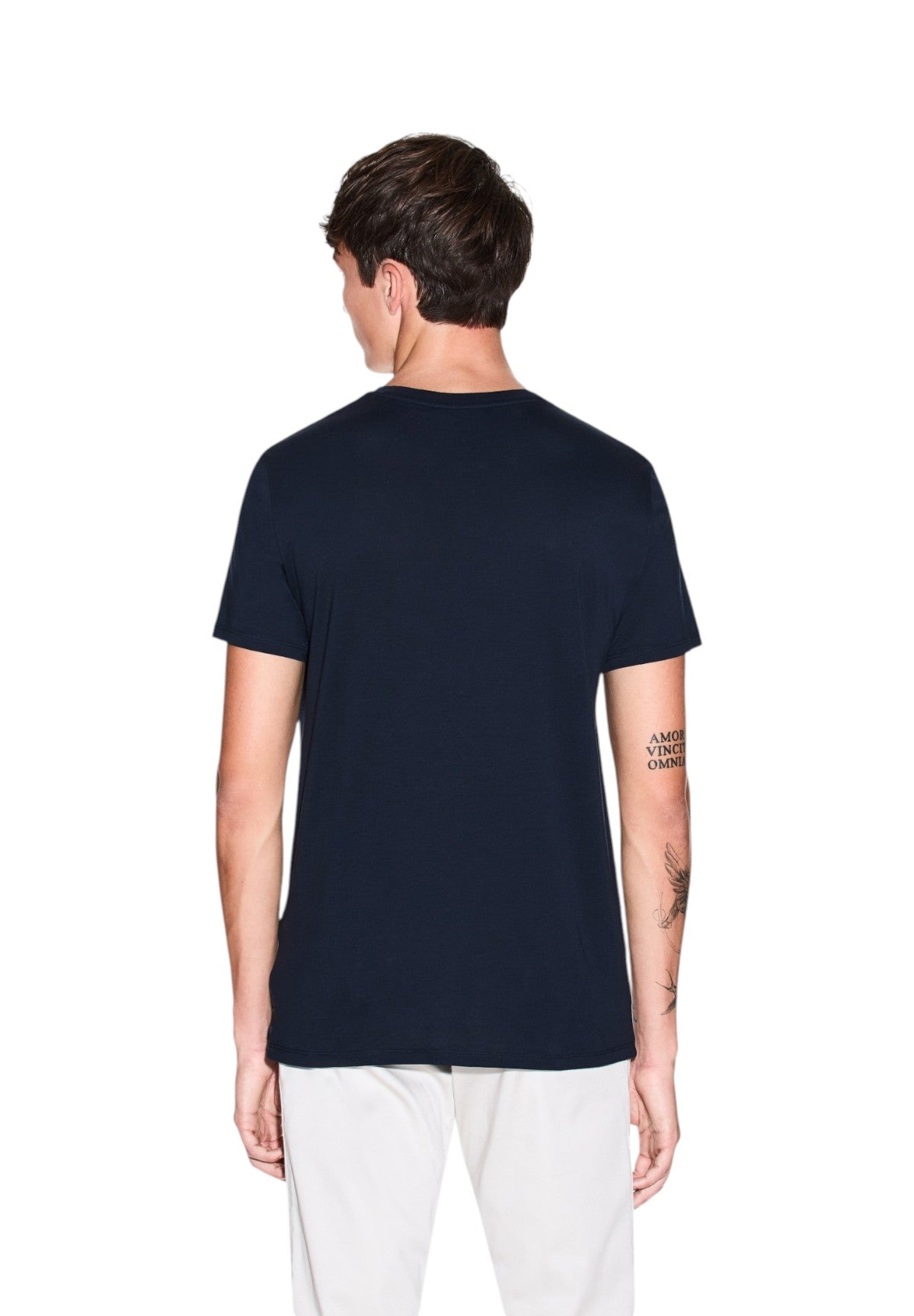 T-shirt a Maniche Corte 8NZT74 Navy