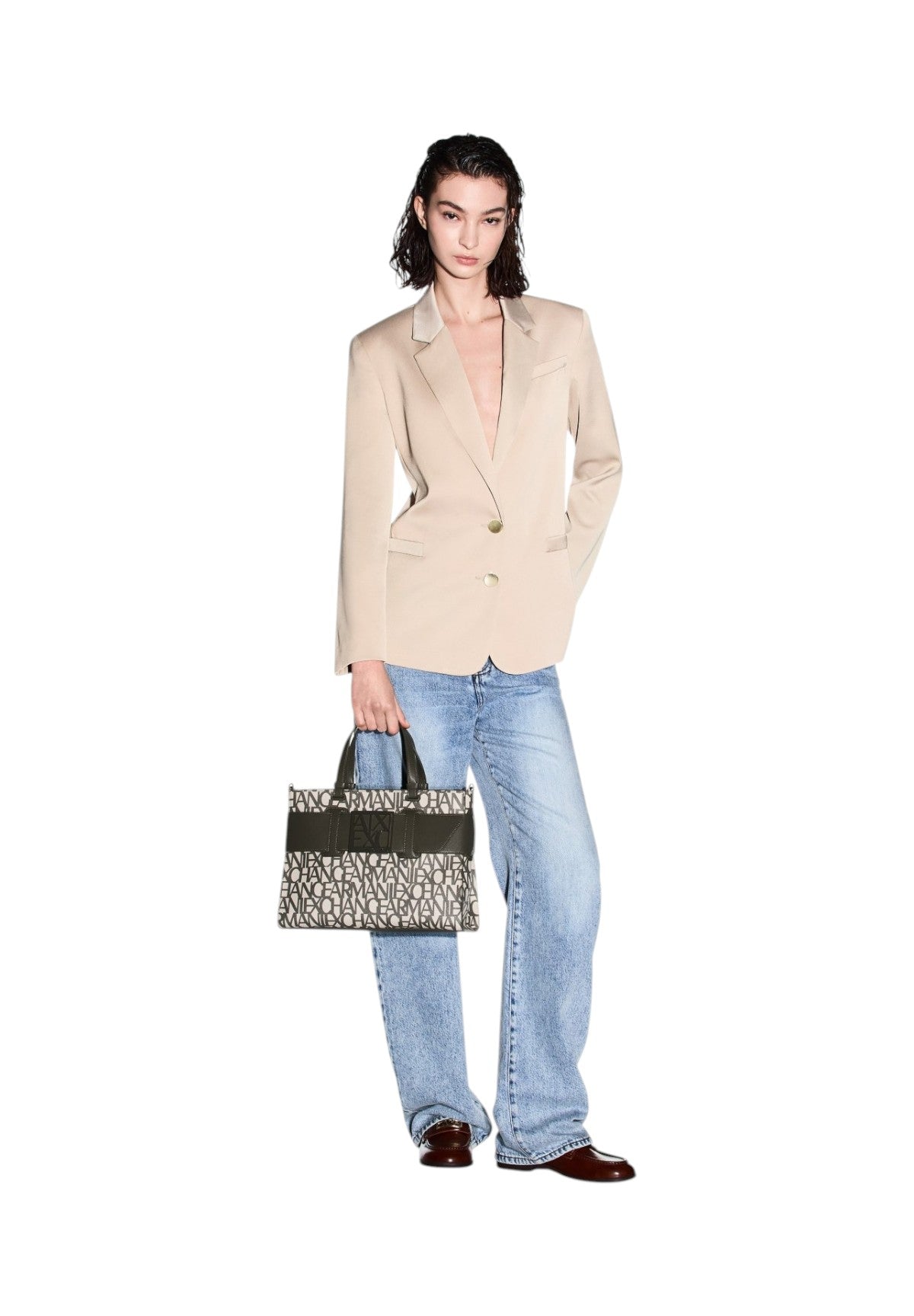 Borsa Shopper 942689 Sand, Savanna