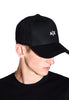 Armani Exchange Cappello da Baseball 954112 Nero, bianco