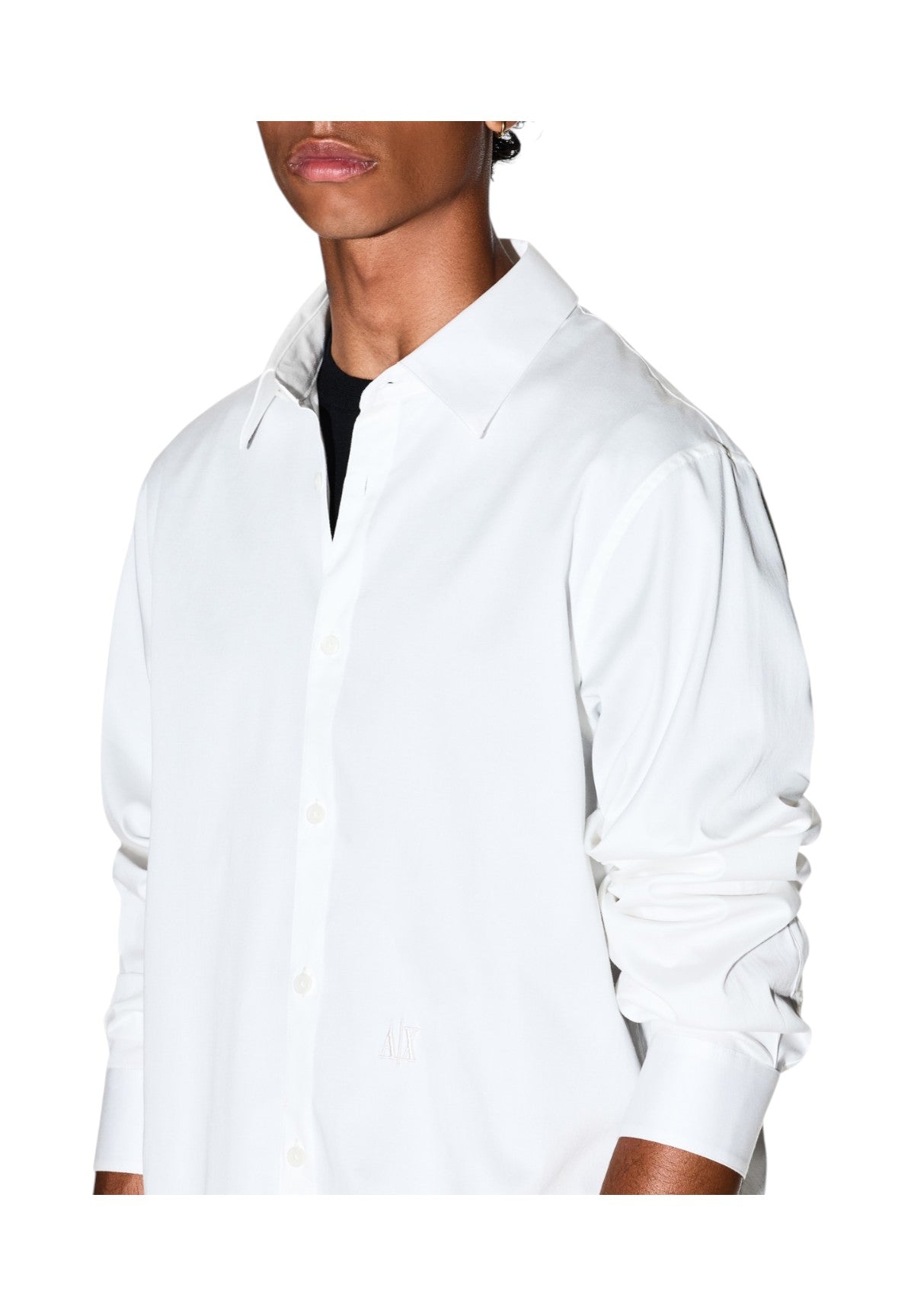 Camicia a Maniche Lunghe XM000339 Off White