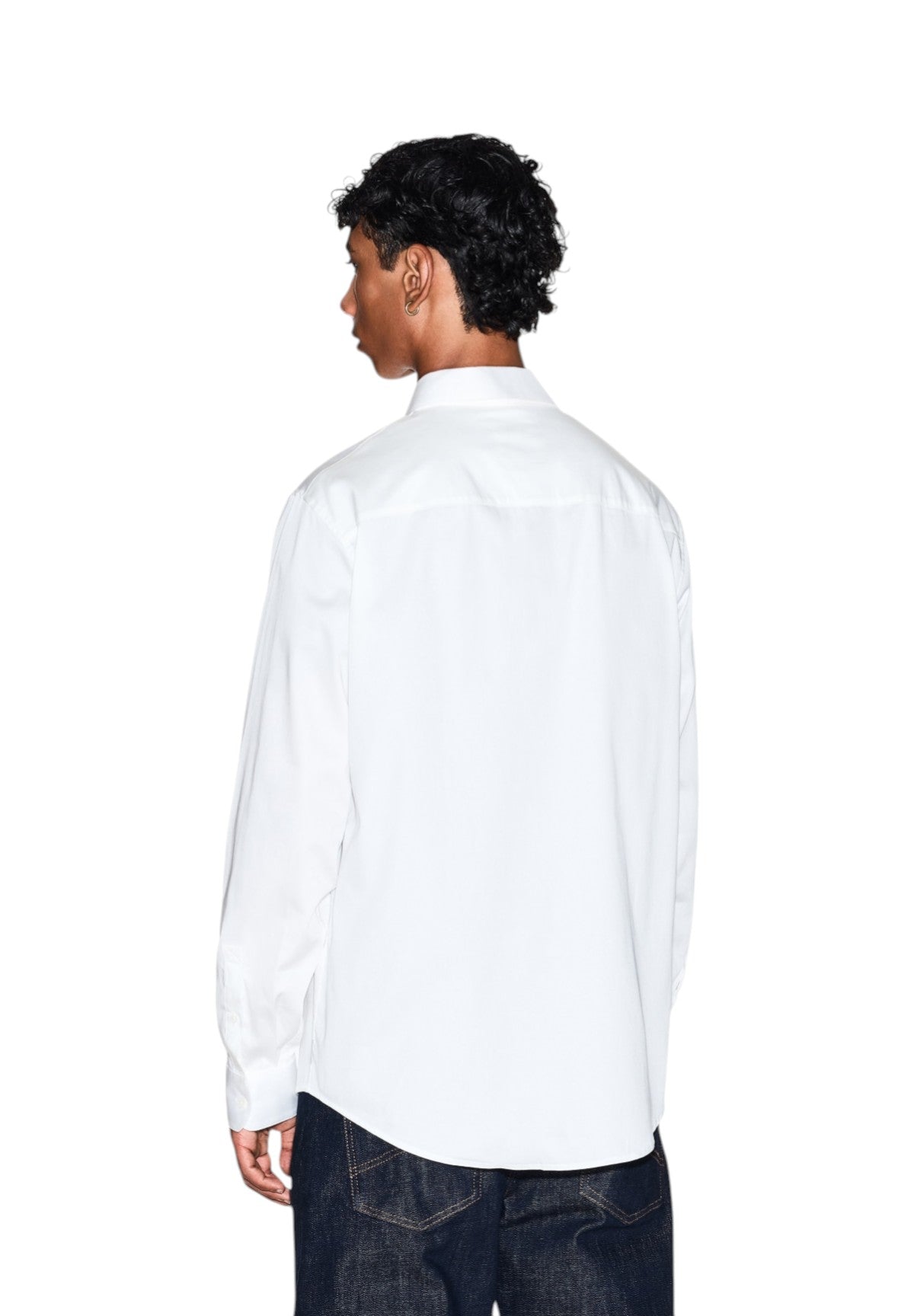 Camicia a Maniche Lunghe XM000339 Off White