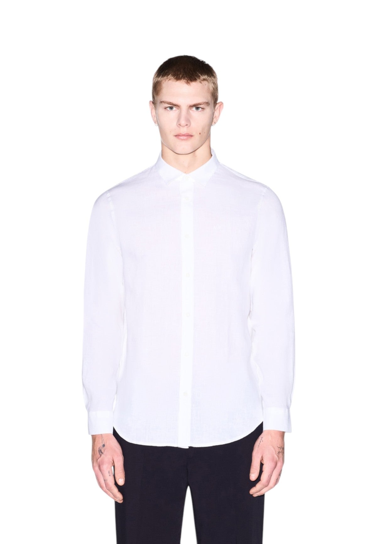 Camicia a Maniche Lunghe XM001221 White