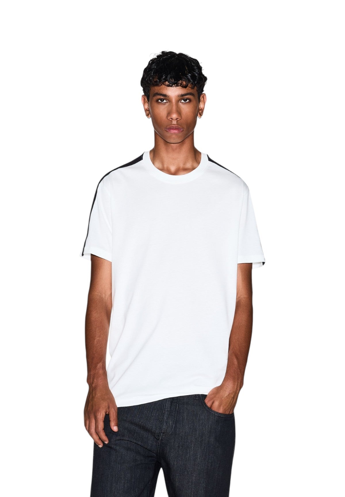 T-shirt a Maniche Corte XM001283 Off White