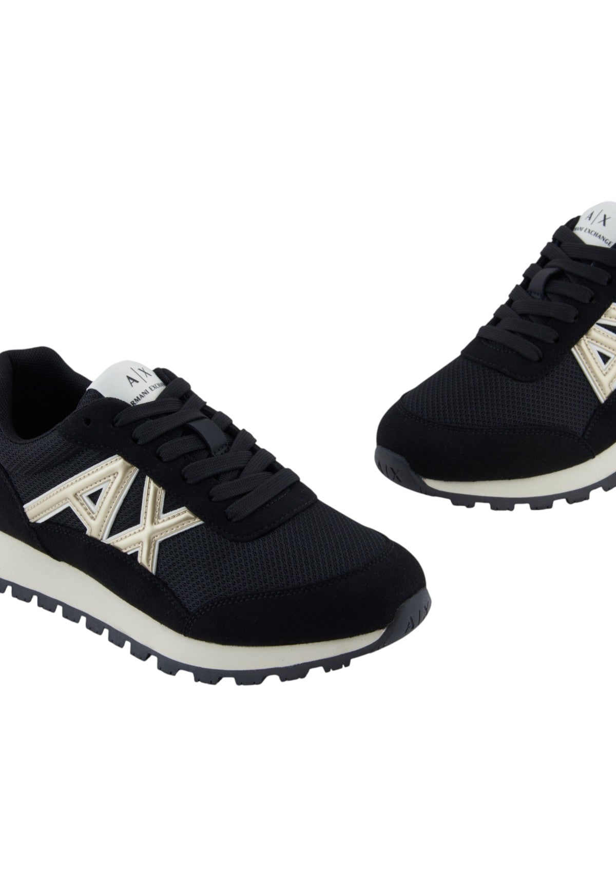 Sneakers XM001960 Black, Pale Gold