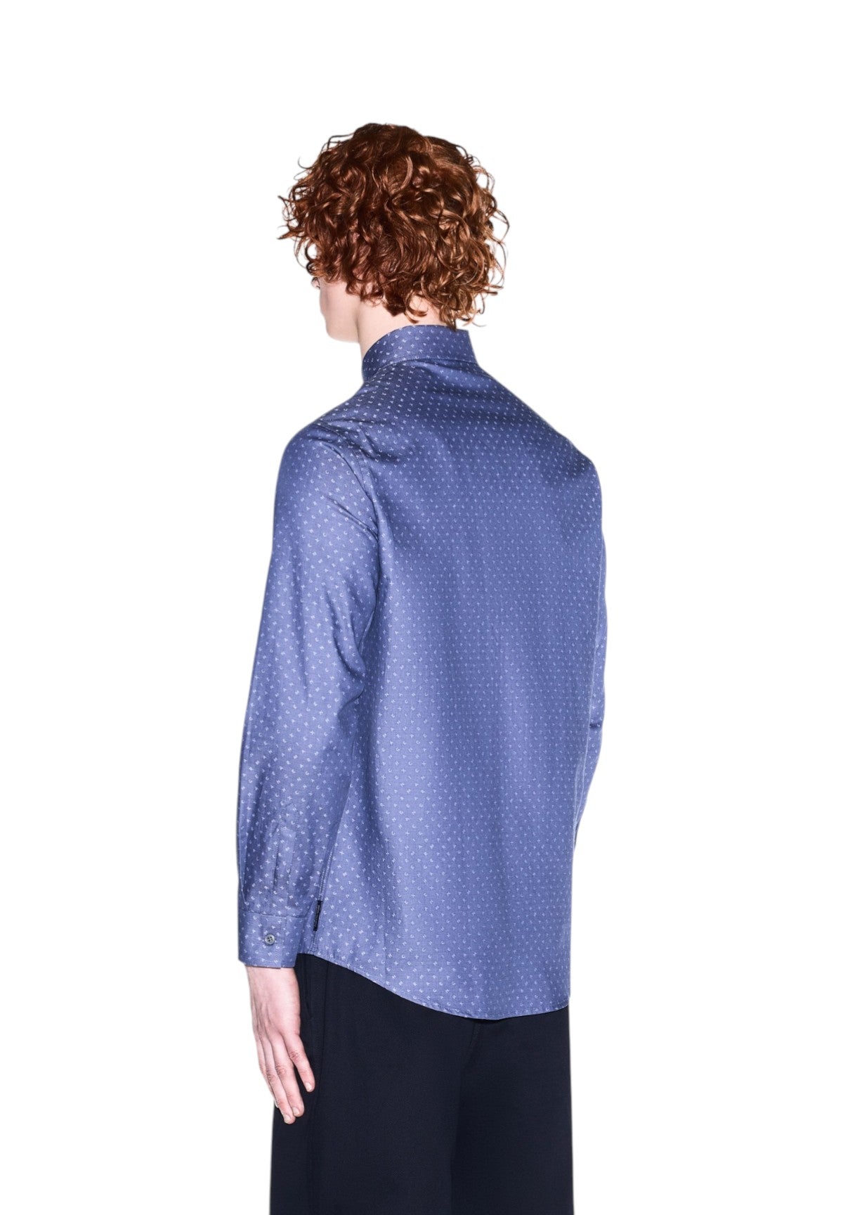 Camicia a Maniche Lunghe XM002739 Letters Slope