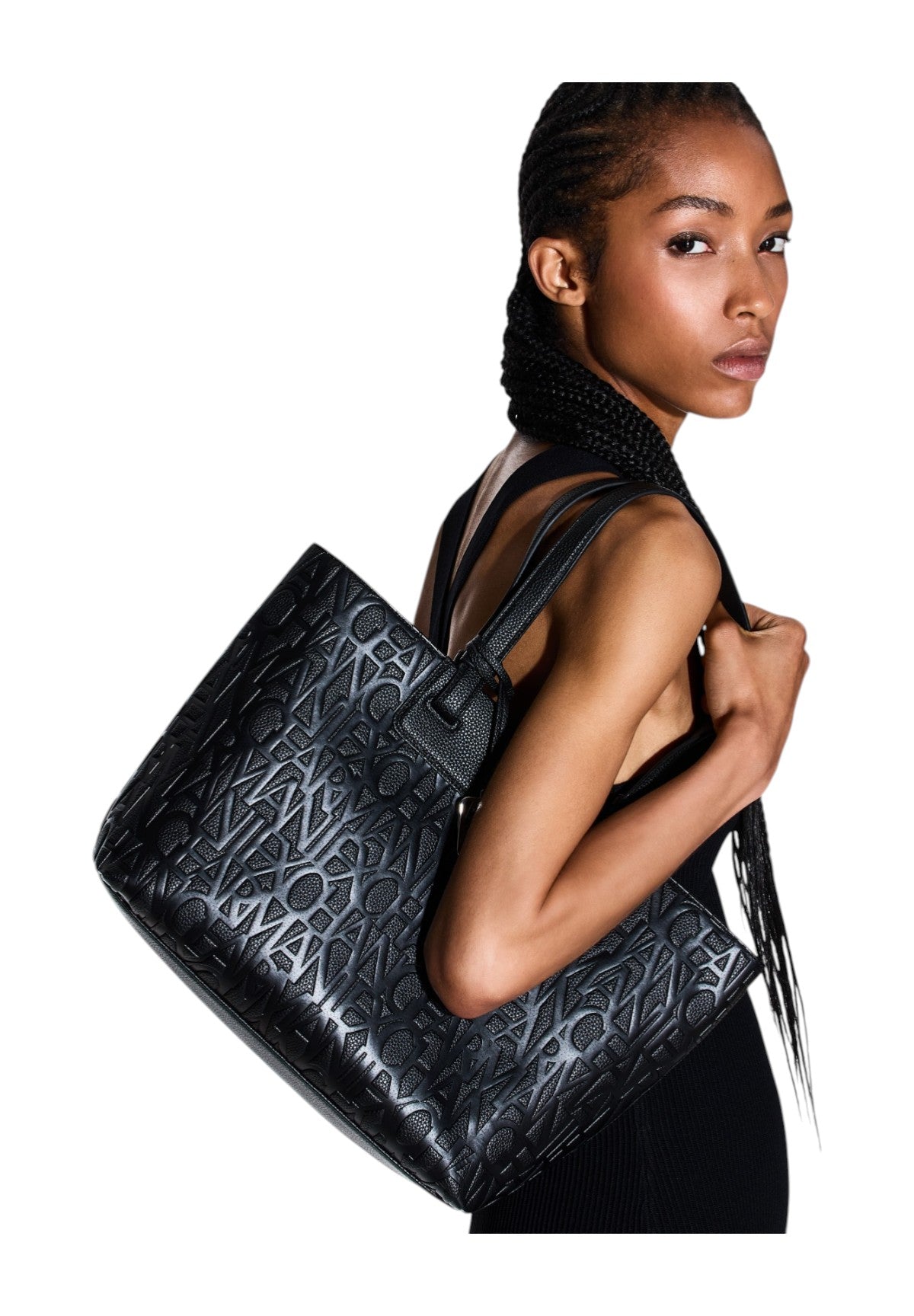 Borsa Shopper XW001481 Black