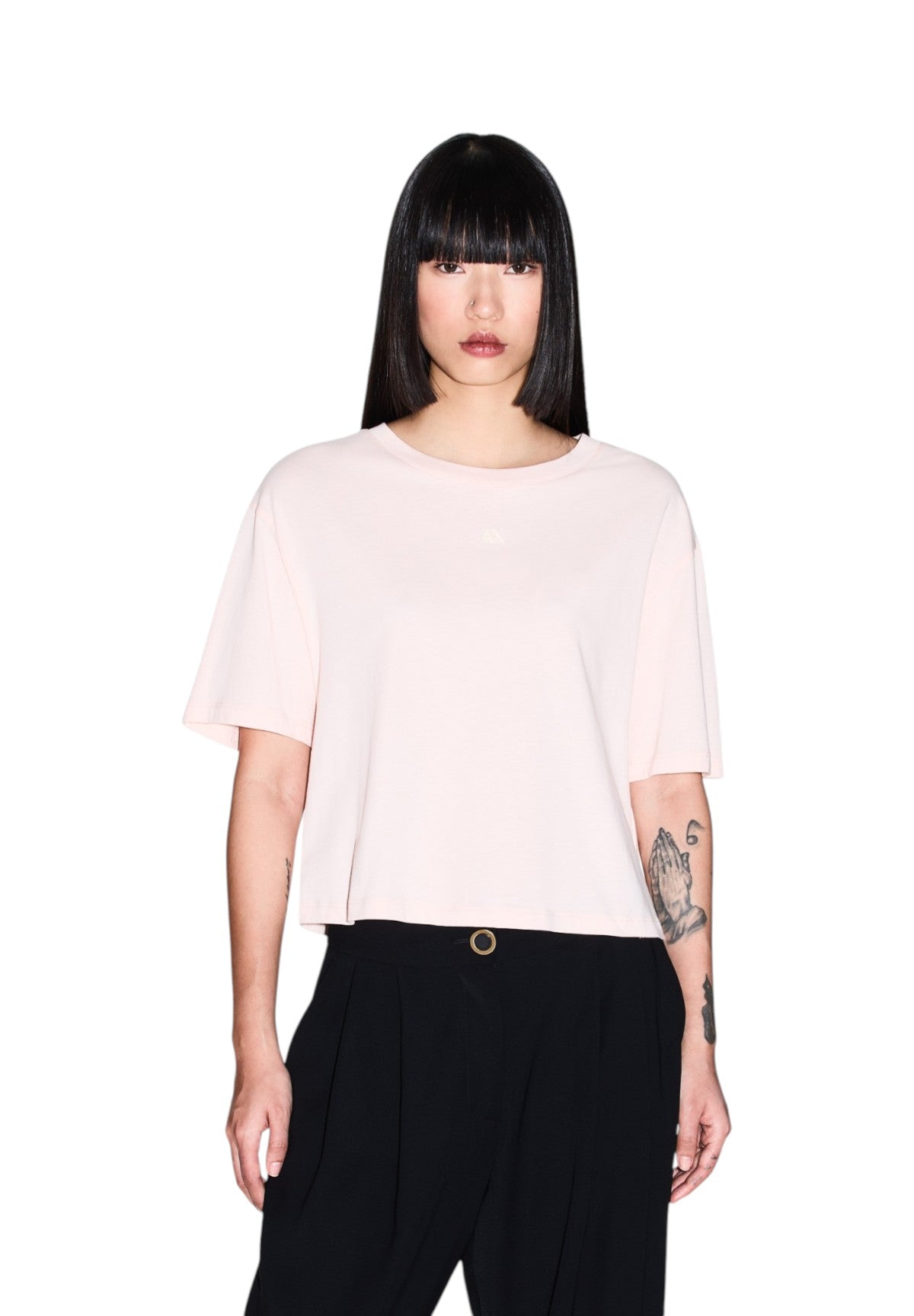 T-shirt a Maniche Corte XW001836 Salt Rose