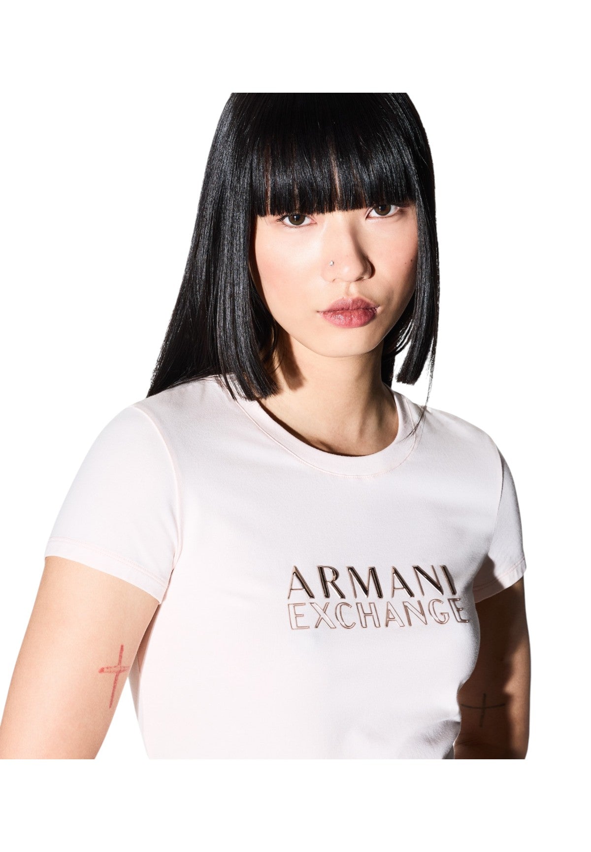 T-shirt a Maniche Corte XW001837 Salt Rose