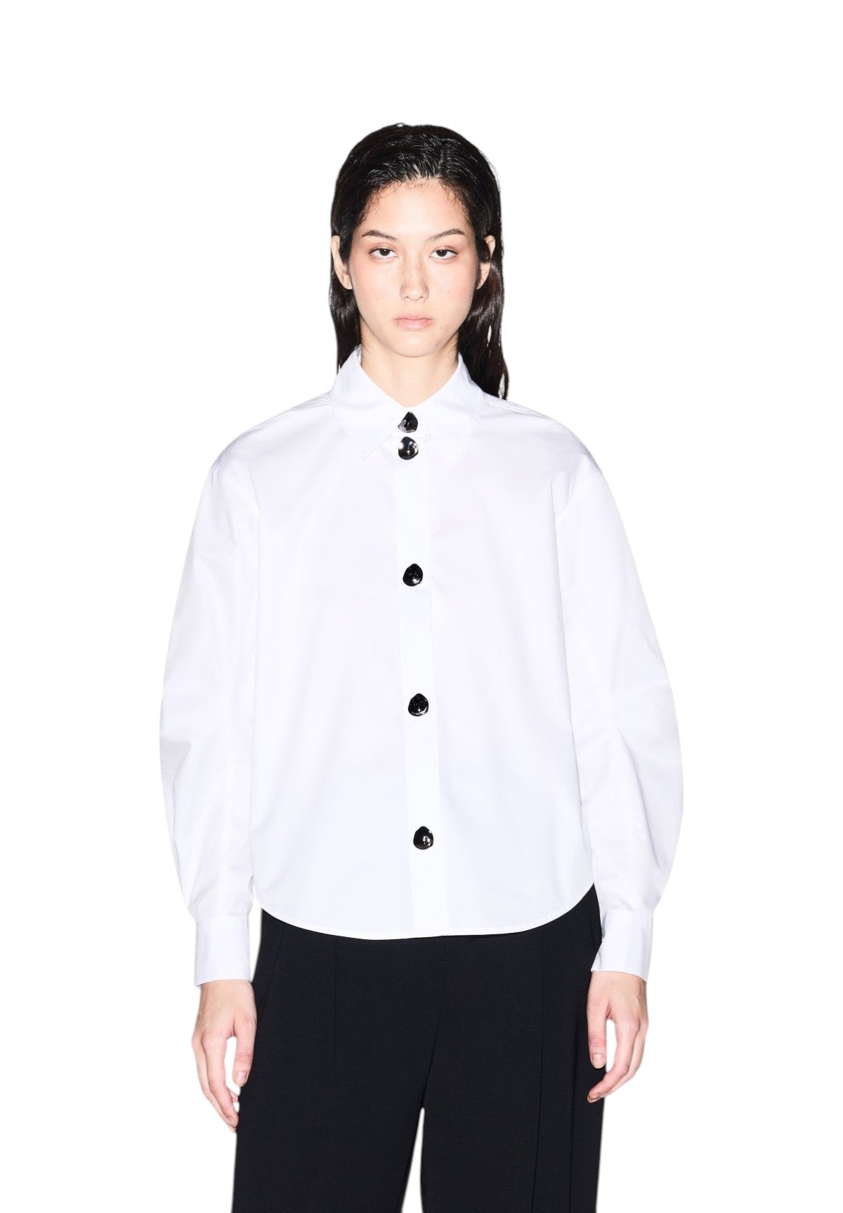 Camicia a Maniche Lunghe XW002008 Optic White