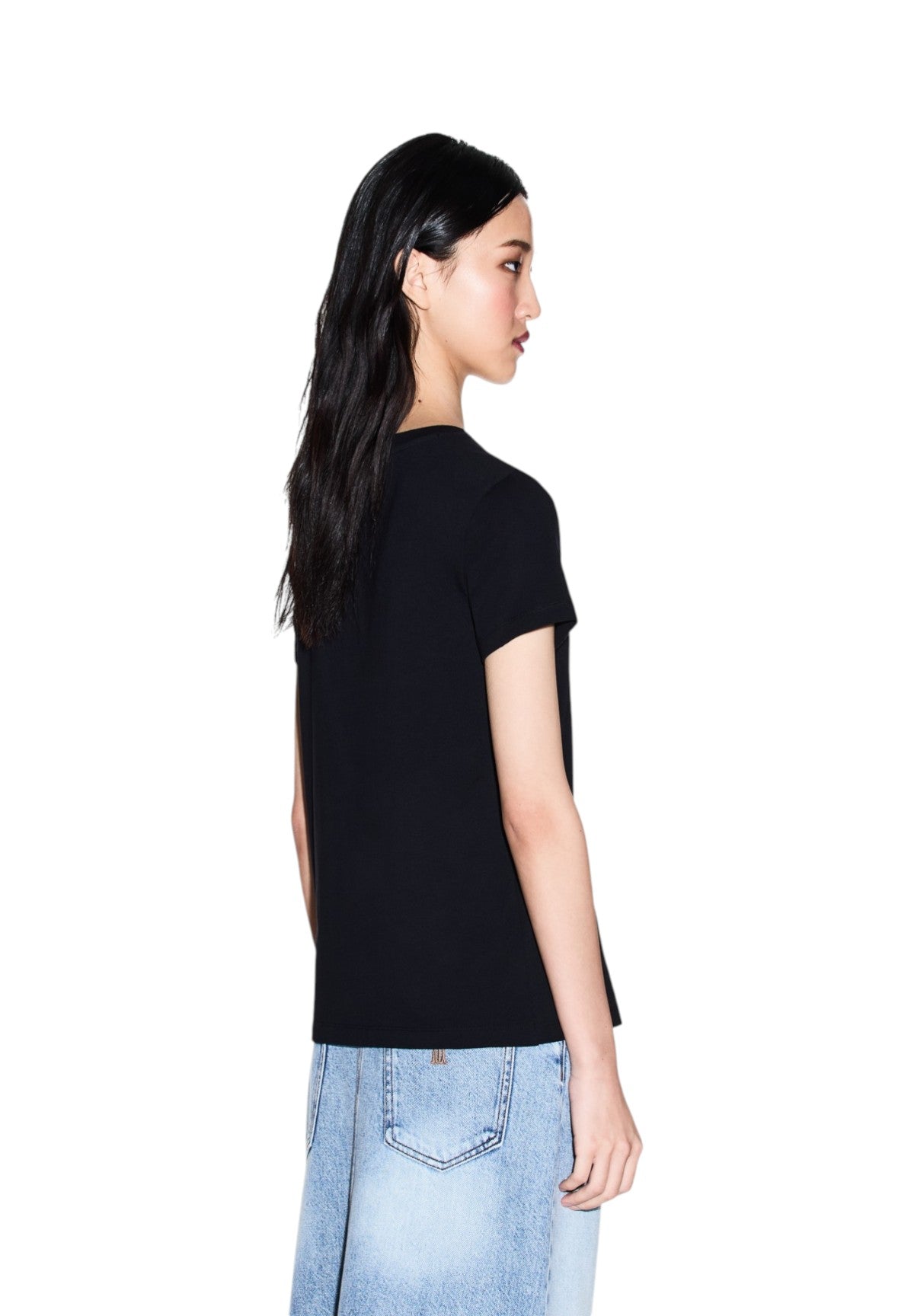 T-shirt a Maniche Corte XW002294 Black