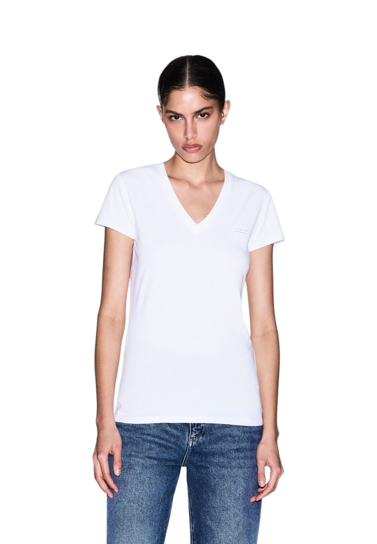 T-shirt a Maniche Corte XW002315 Optic White