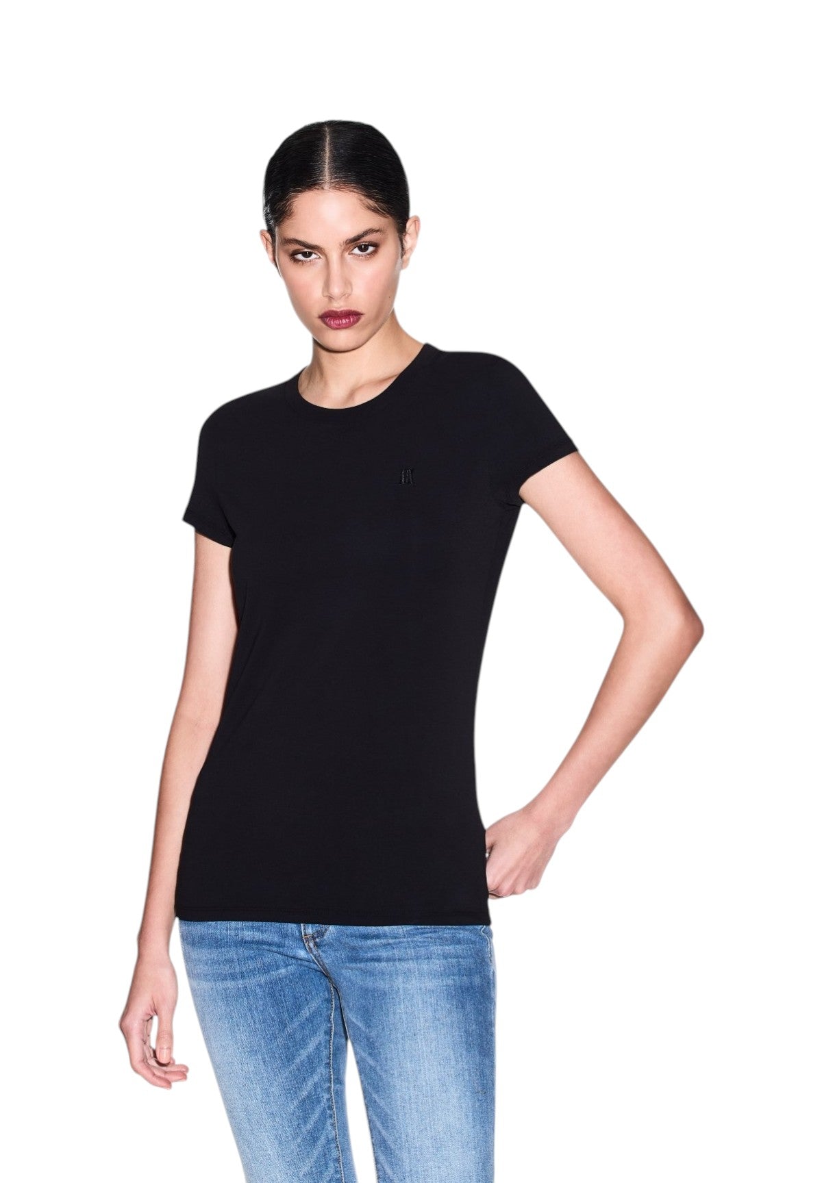 T-shirt a Maniche Corte XW002333 Black