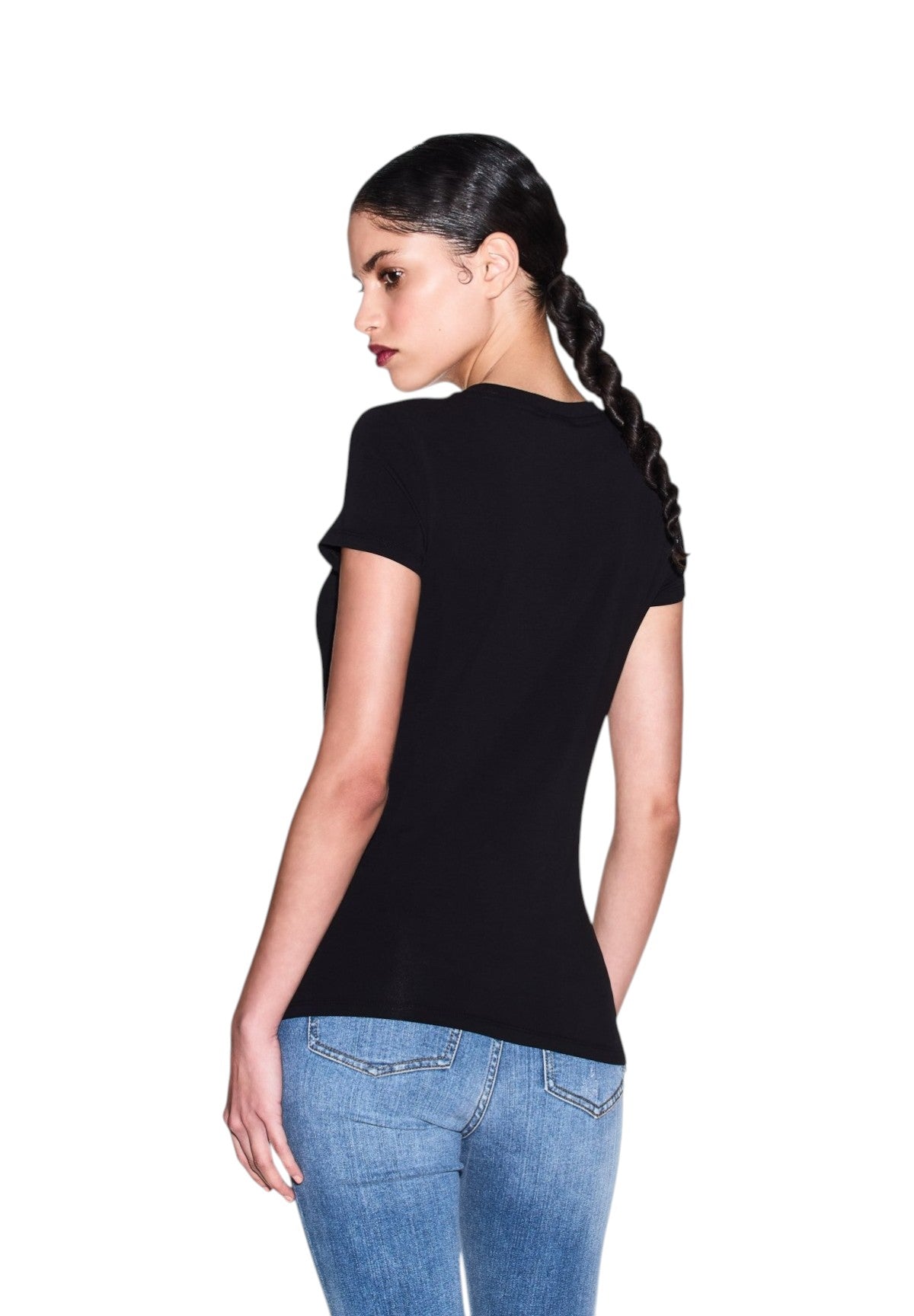 T-shirt a Maniche Corte XW002333 Black